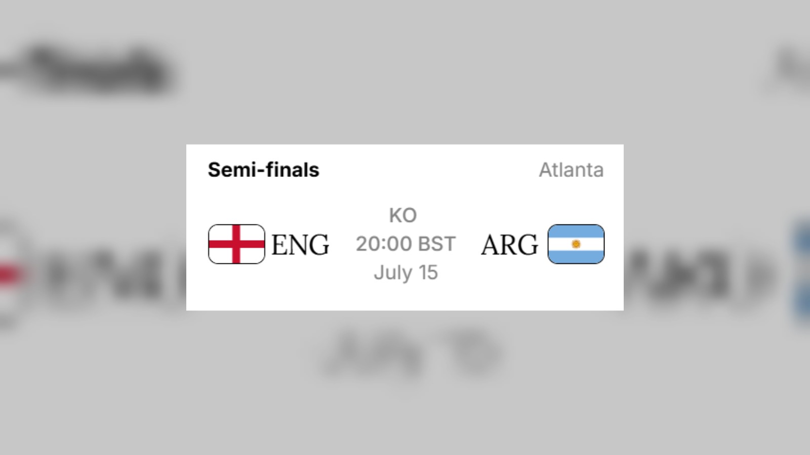 FBI labels England-Argentina semi-final 'highest risk' for one reason