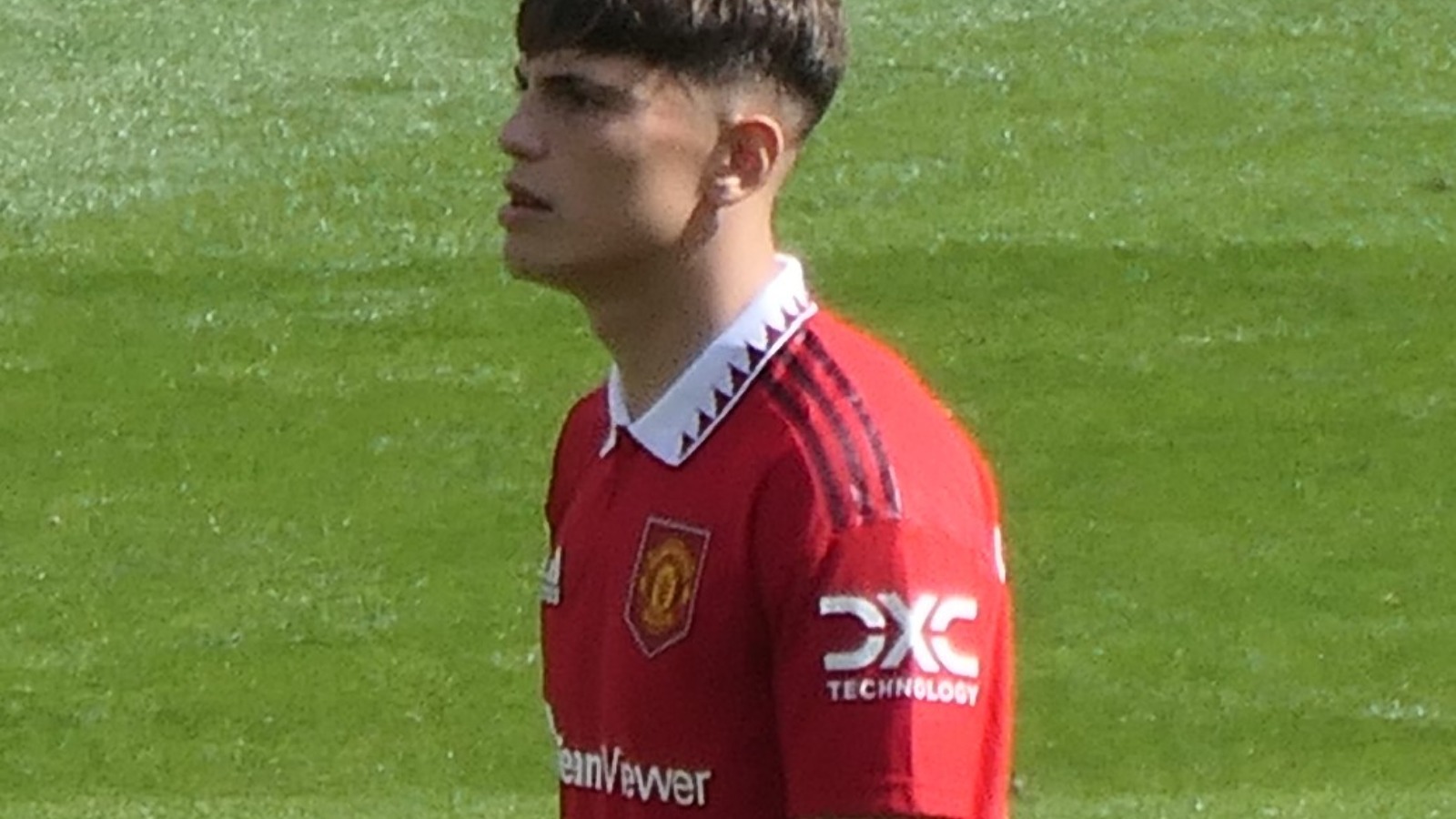 Alejandro garnacho started Saturday for Aston Villa in Jakarta