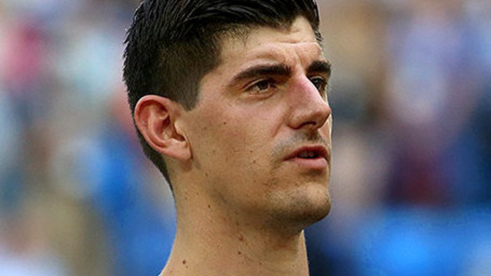 Belgium's Courtois leaves World Cup quarterfinal with injury, Spain win 2-1