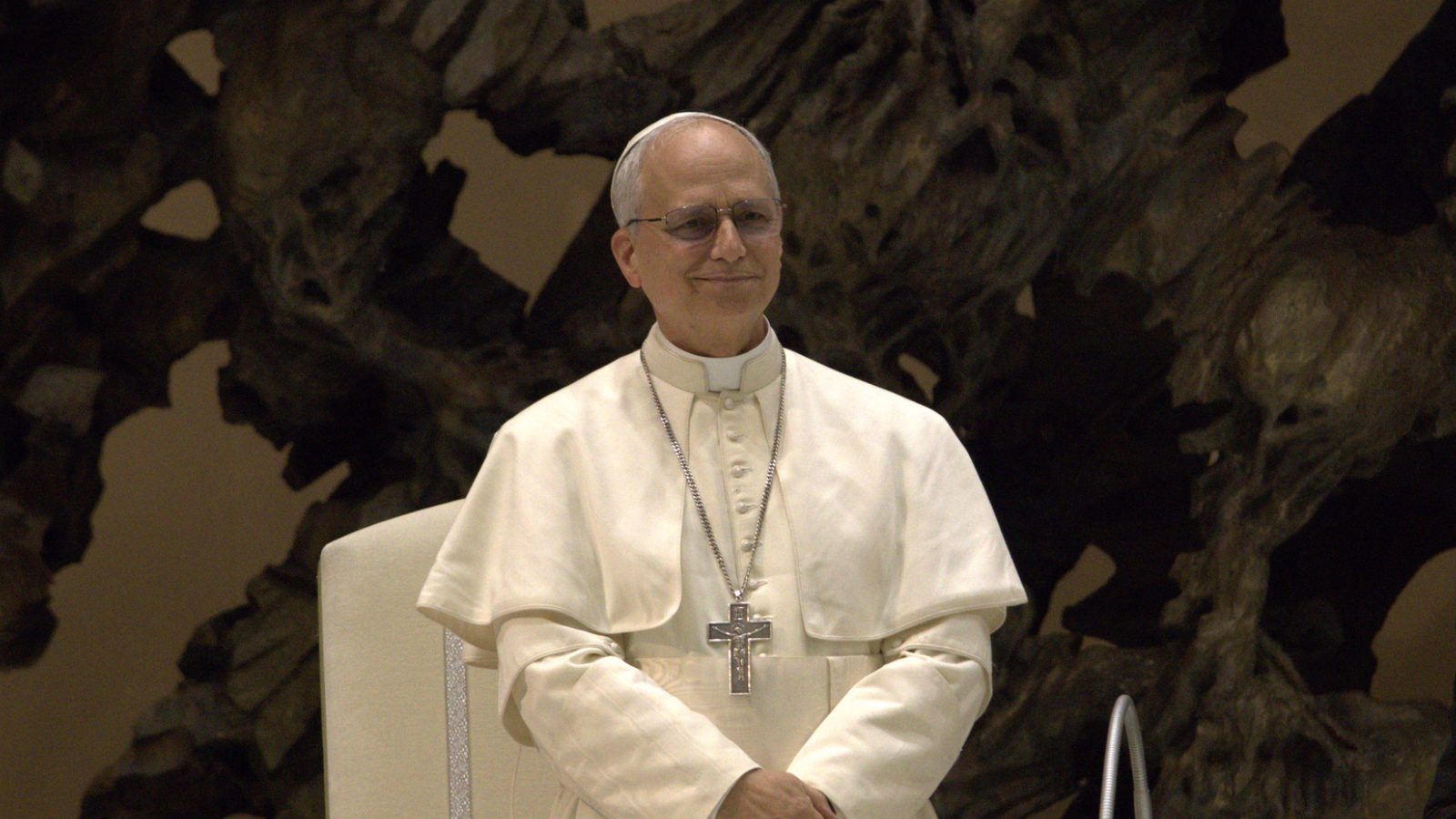 Pope Leo says AI risks are real, not "fake news"