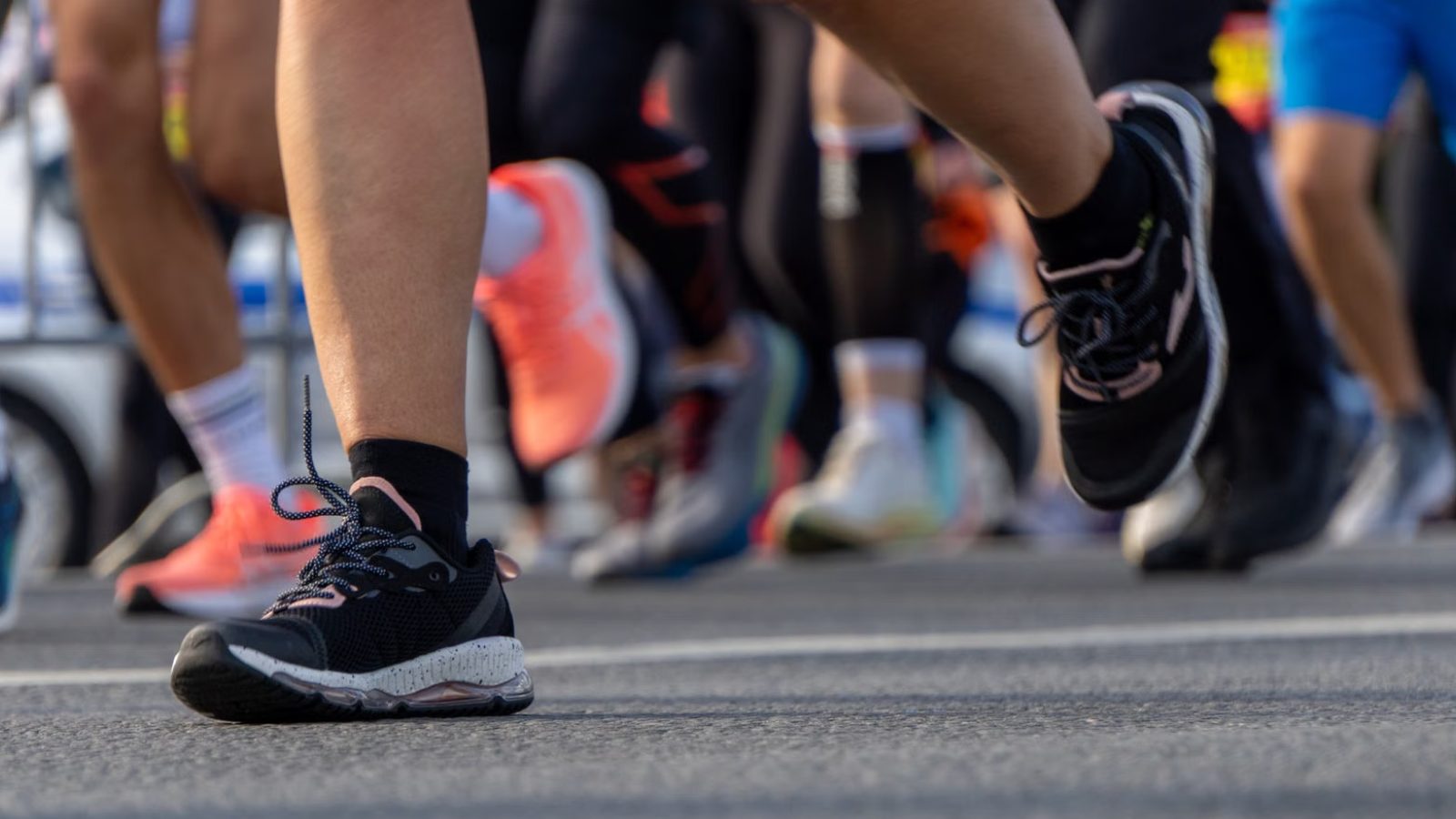 London City Airport runway became a 10K track.