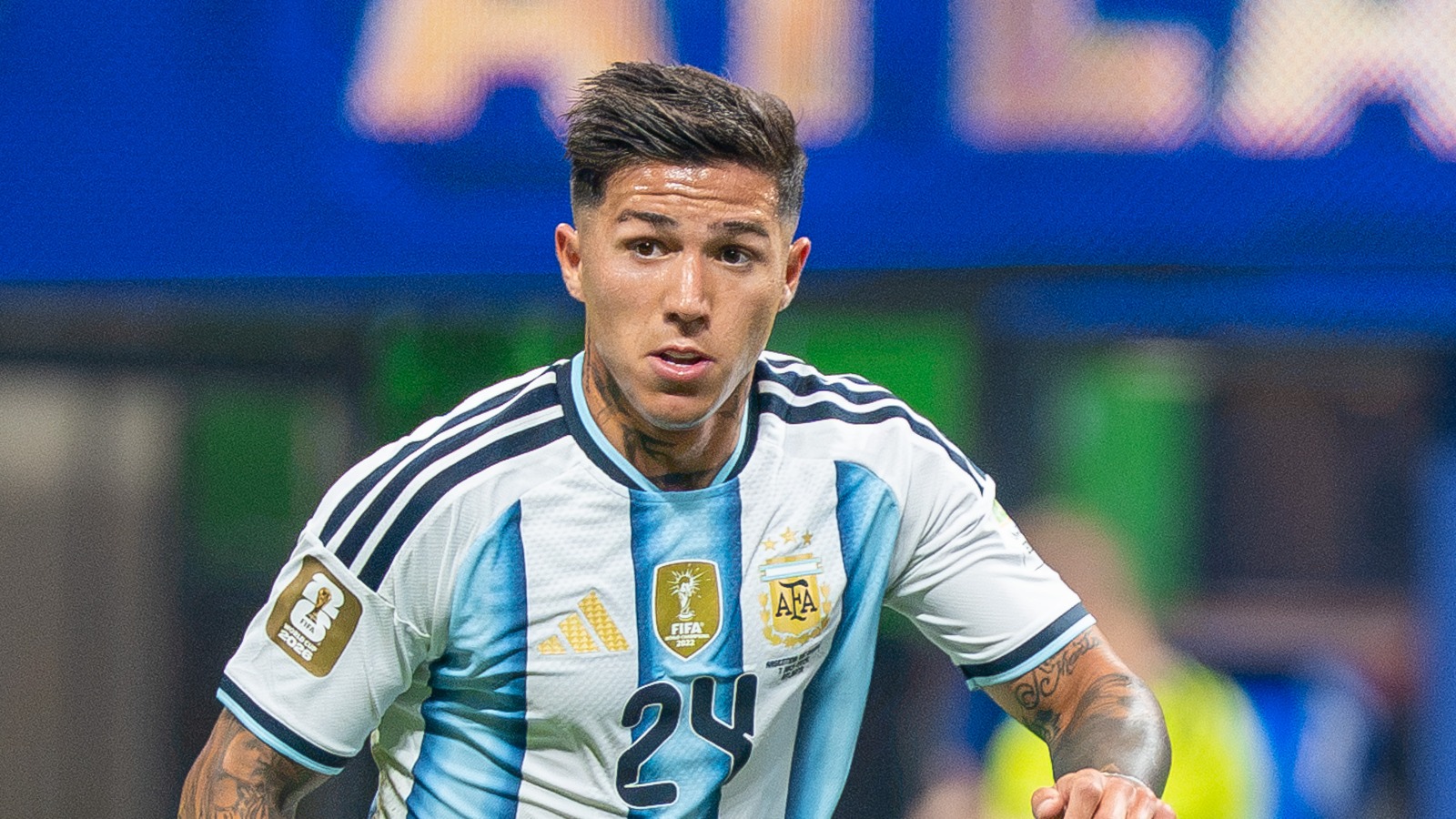 Enzo Fernandez celebrates Argentina’s World Cup win with Oasis song