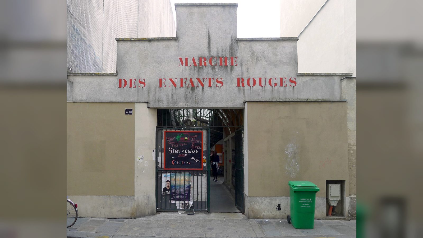 Paris's oldest covered food market completely destroyed by fire