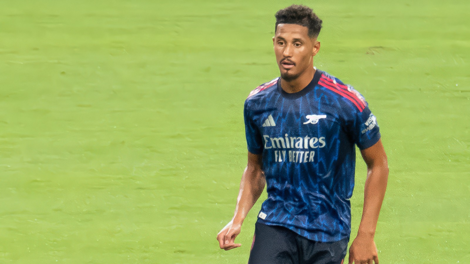 Arsenal's William Saliba leaves World Cup semi-final with back injury