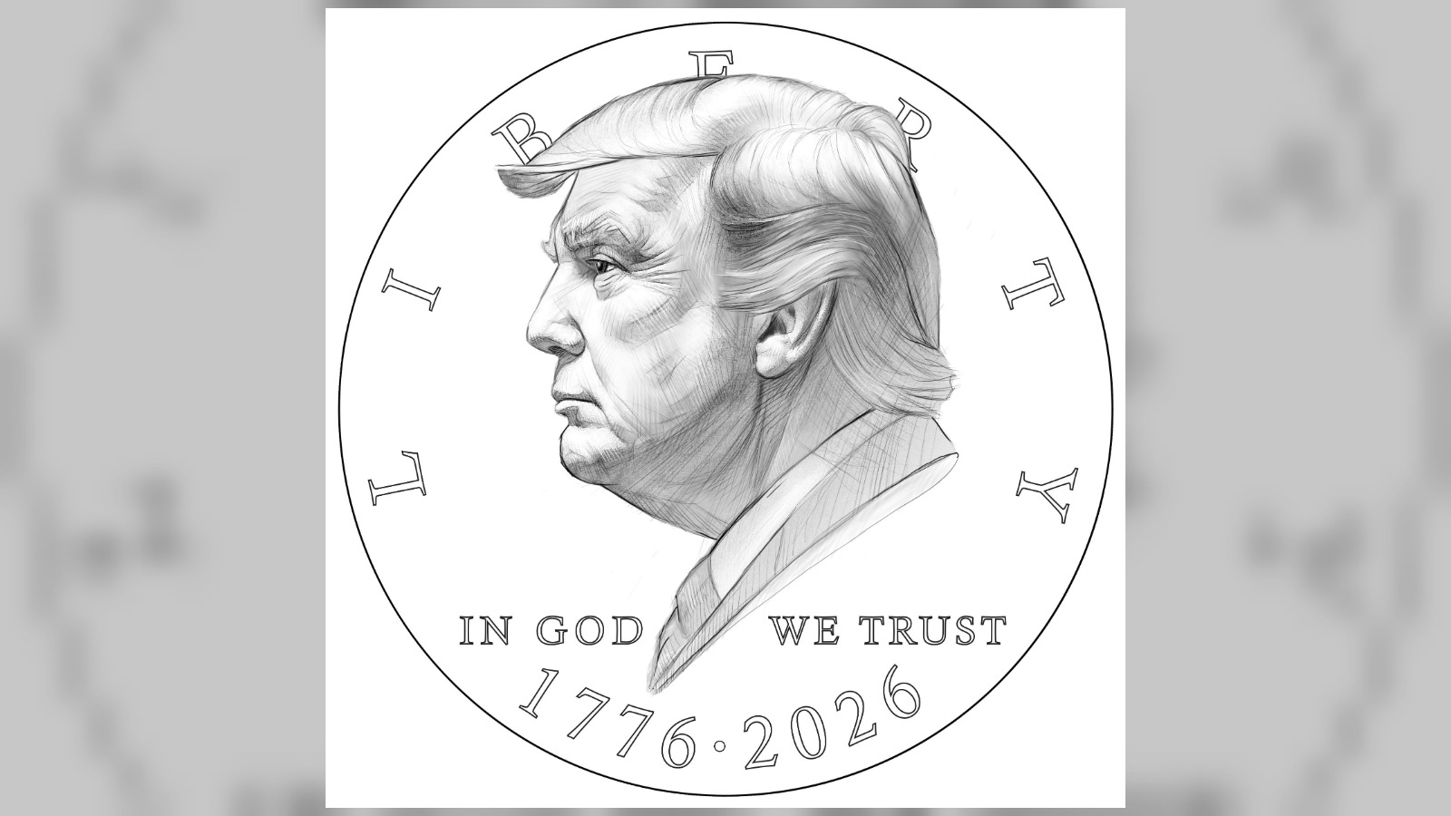 US Mint sells new $1 coin featuring President Trump