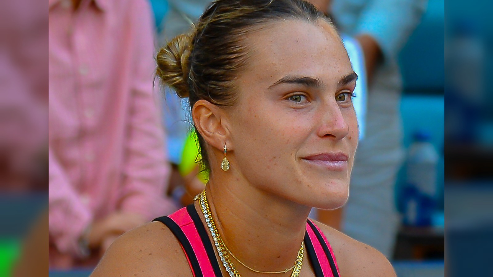 Aryna Sabalenka wins US Open opener, starting her title defence