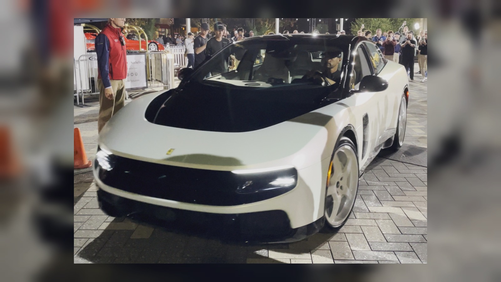 Ferrari's first ever electric car sold for record $40m