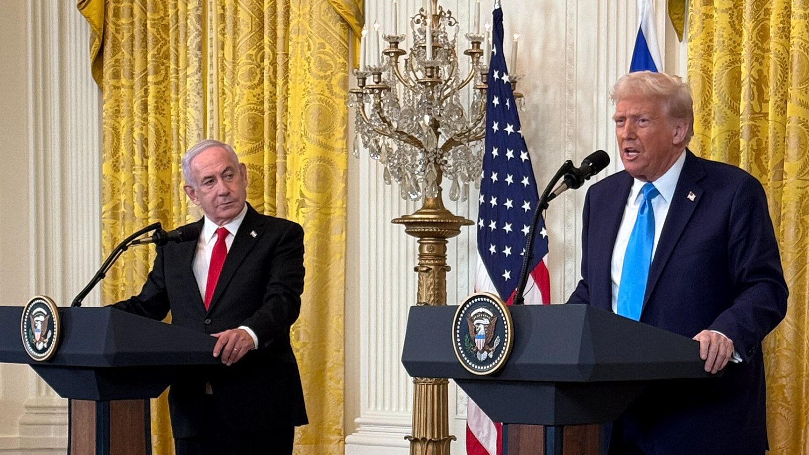Trump backs Netanyahu in Israel's election next week, surprising US officials