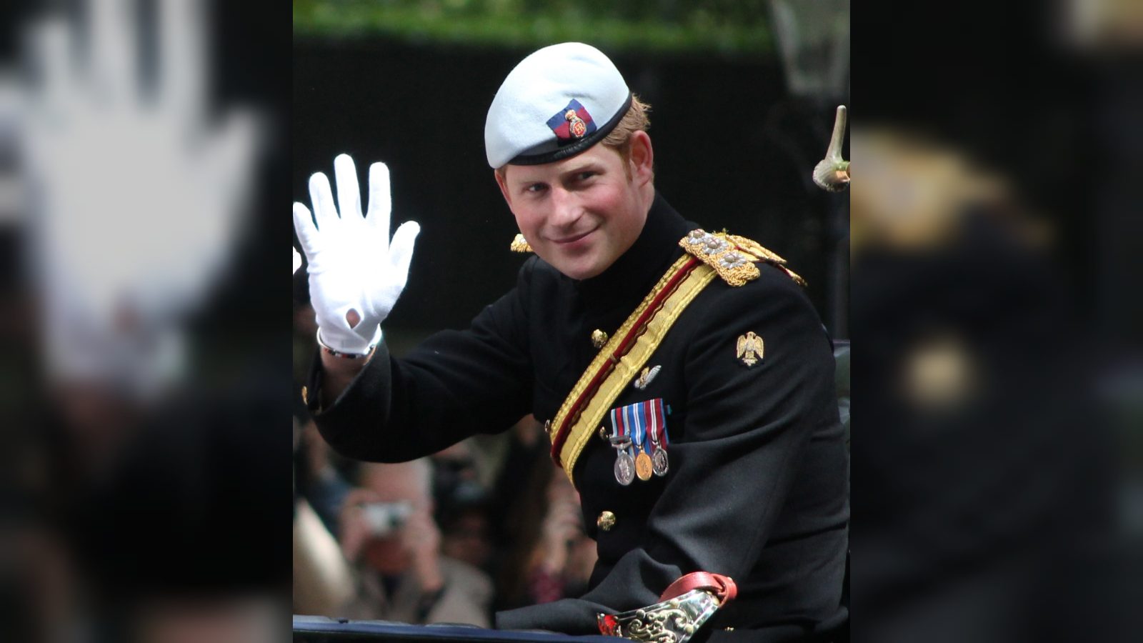 Prince Harry discussing documentary about his mother Diana