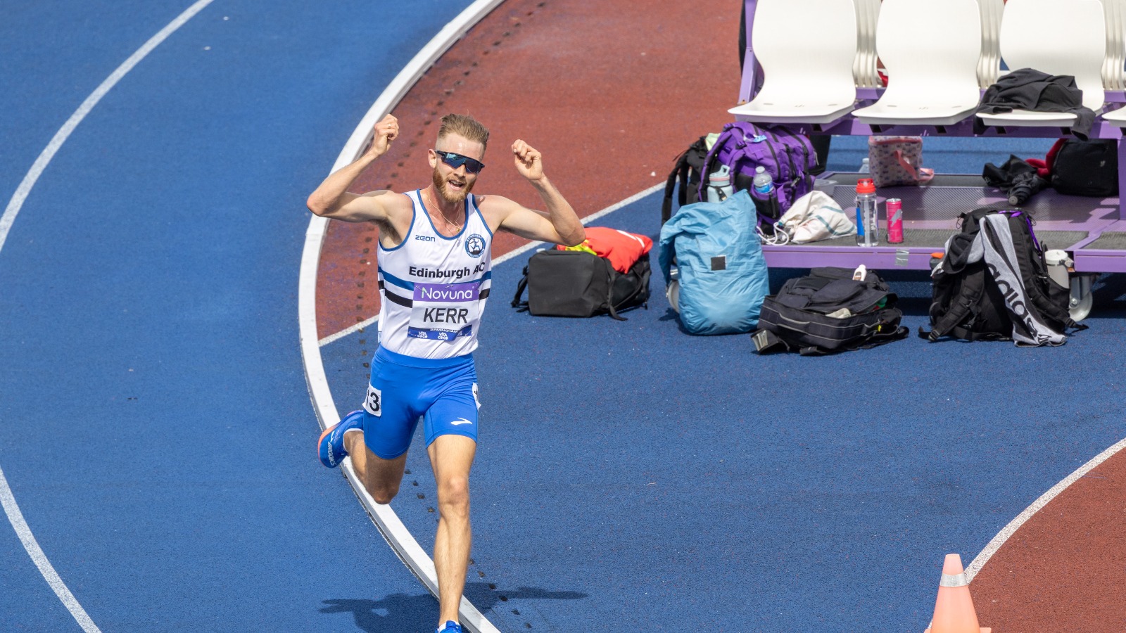 Josh Kerr breaks 27-year-old world mile record in London Stadium