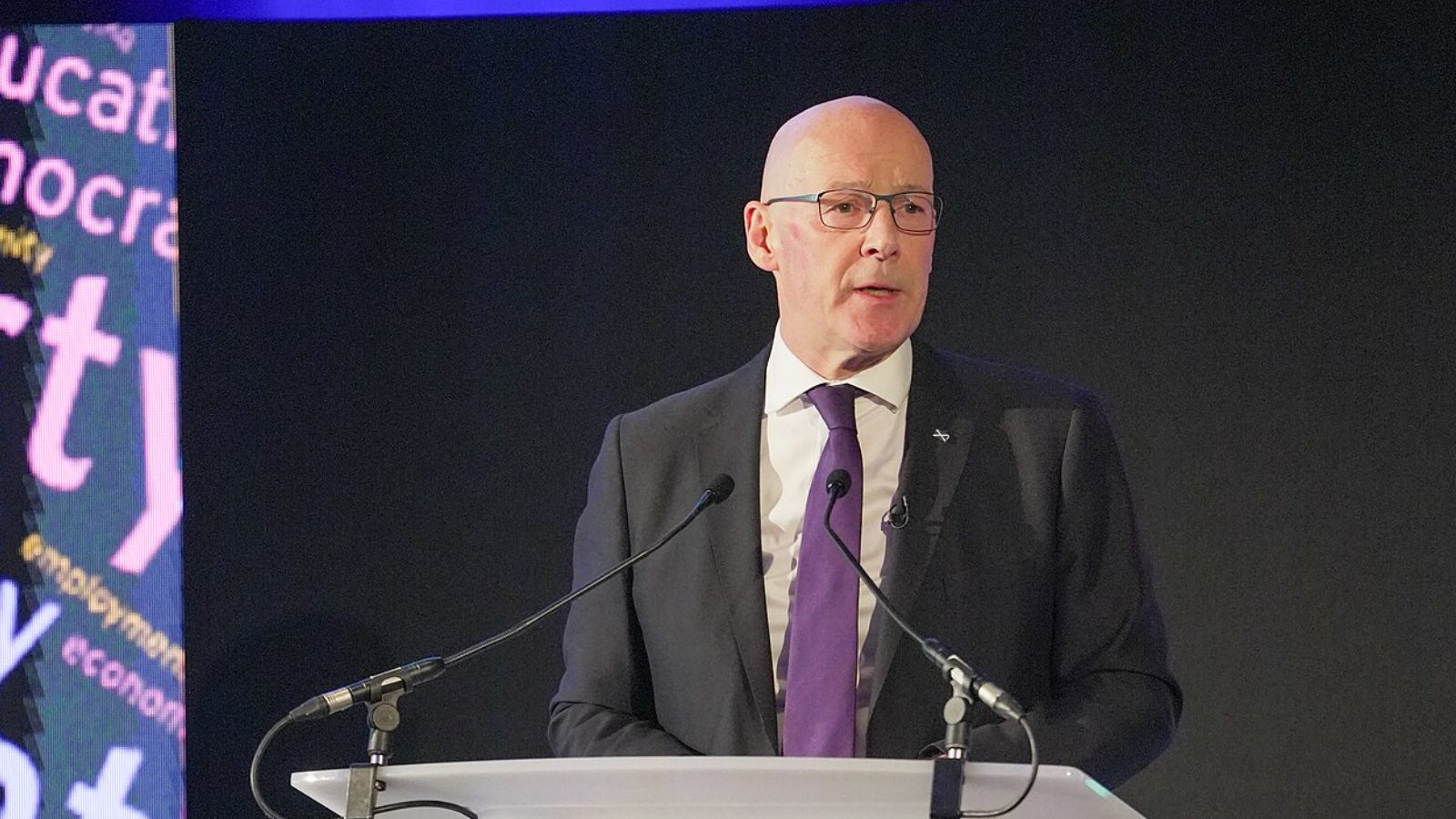 Swinney tells SNP he'll deliver independence for his 15-year-old son Matthew