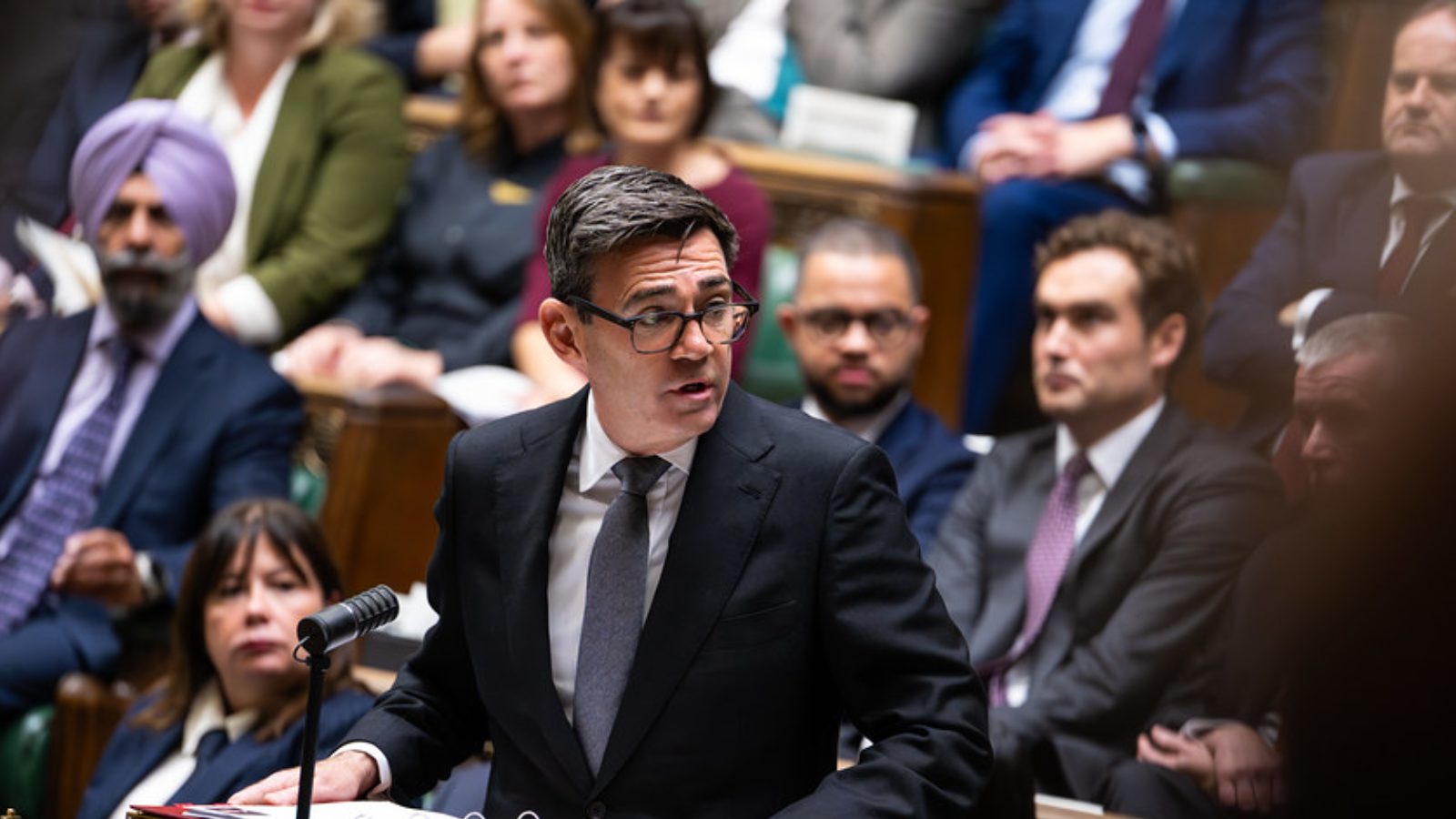 Andy Burnham supports household emergency supply advice.