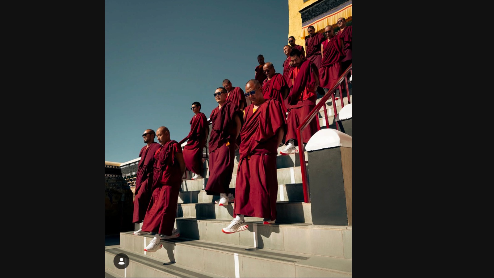 Puma India features 40 Buddhist monks in new running campaign