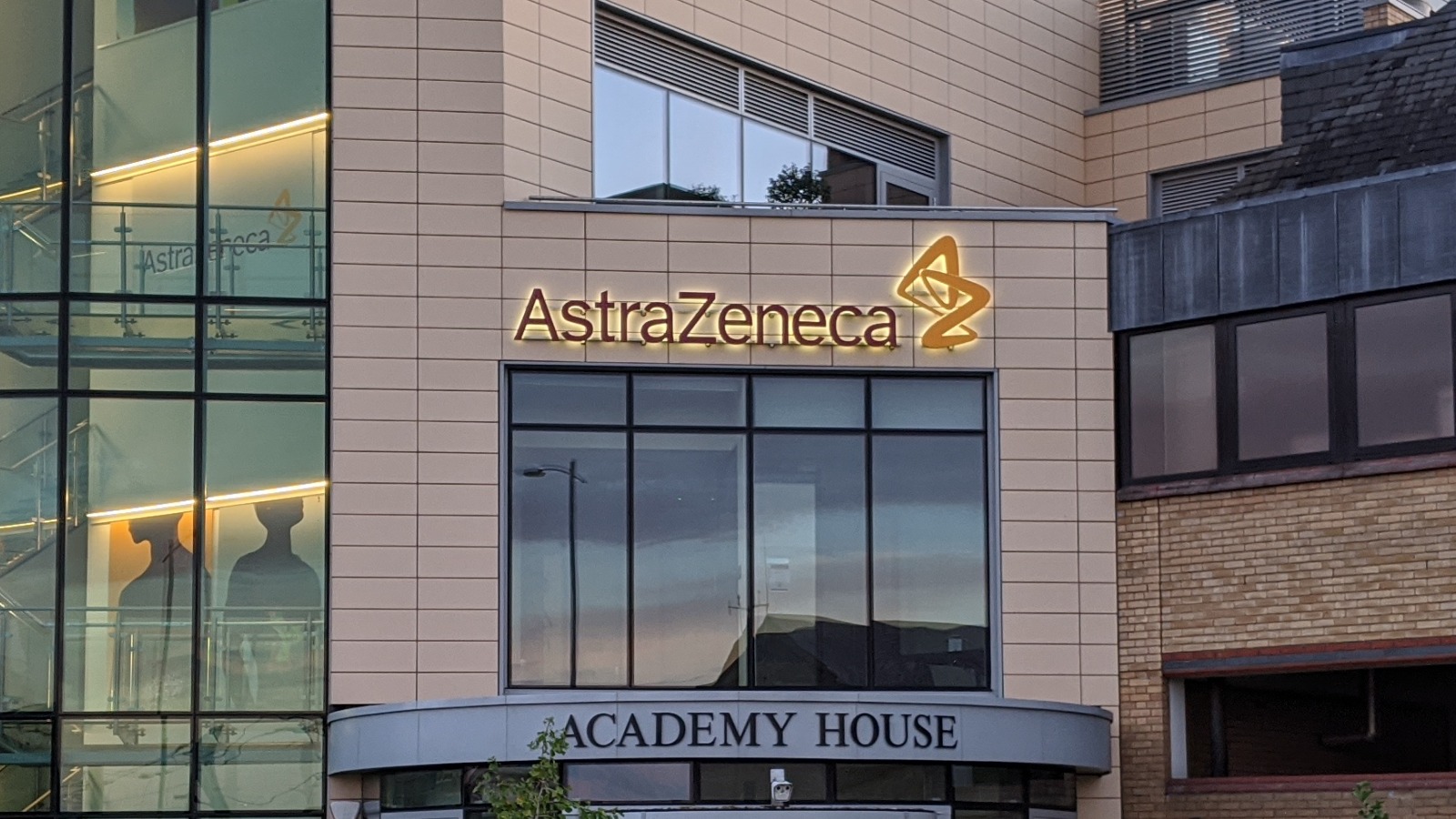 AstraZeneca shares dropped over seven percent after merger talks leaked