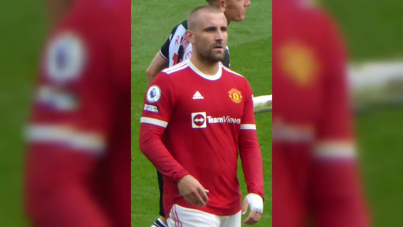 Manchester United beat Ipswich 5-2, but Luke Shaw is still angry with himself