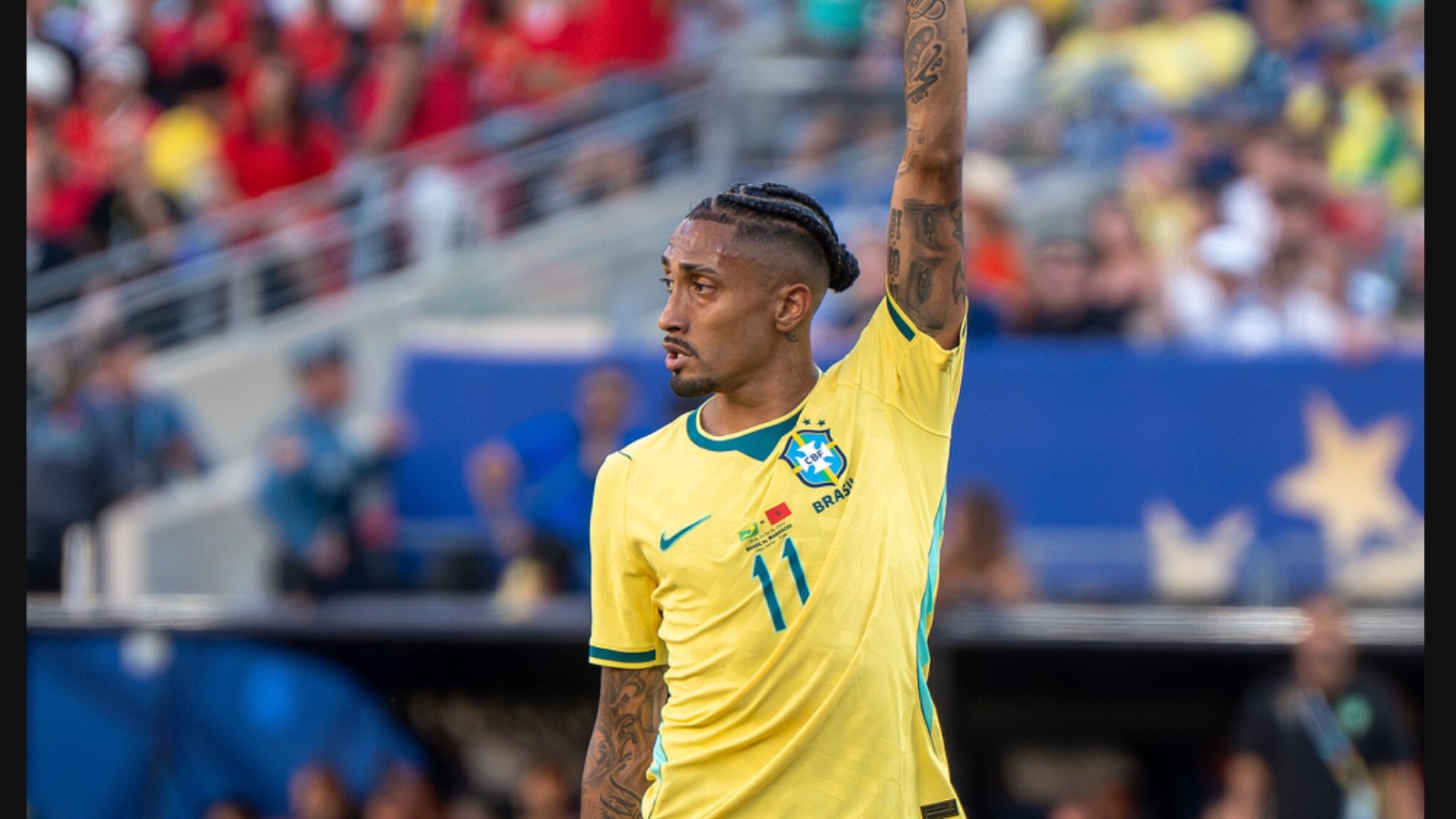 Ancelotti pushes Raphinha for full match as Vinicius struggles