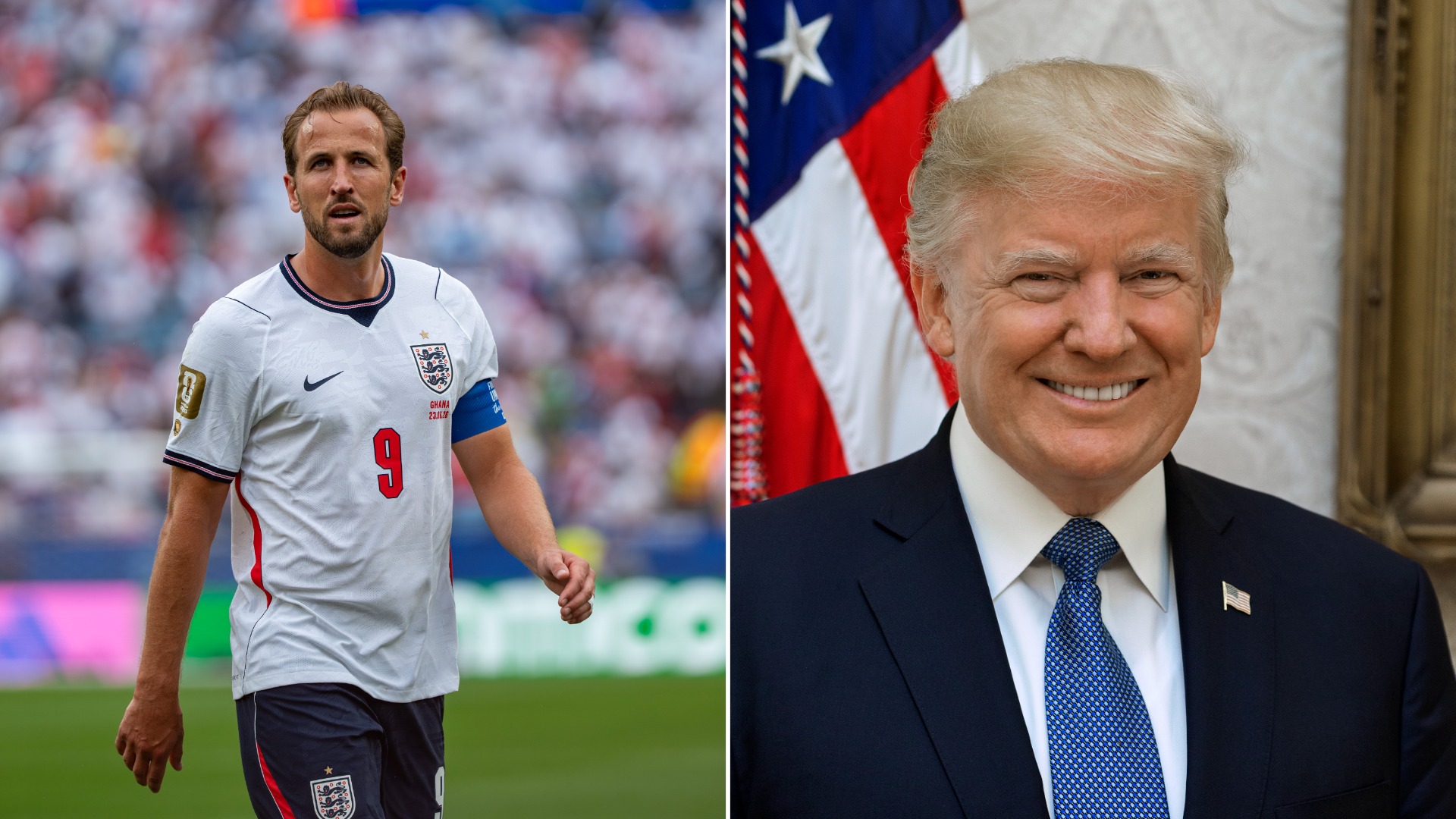 Harry Kane's 'surreal' golf game with Donald Trump