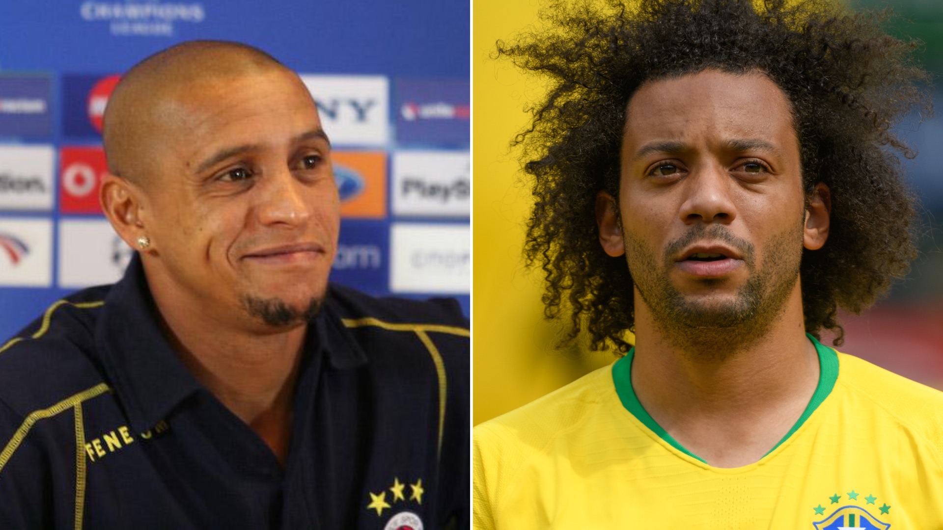 Roberto Carlos welcomed Marcelo to Real Madrid in 2007 despite replacing him