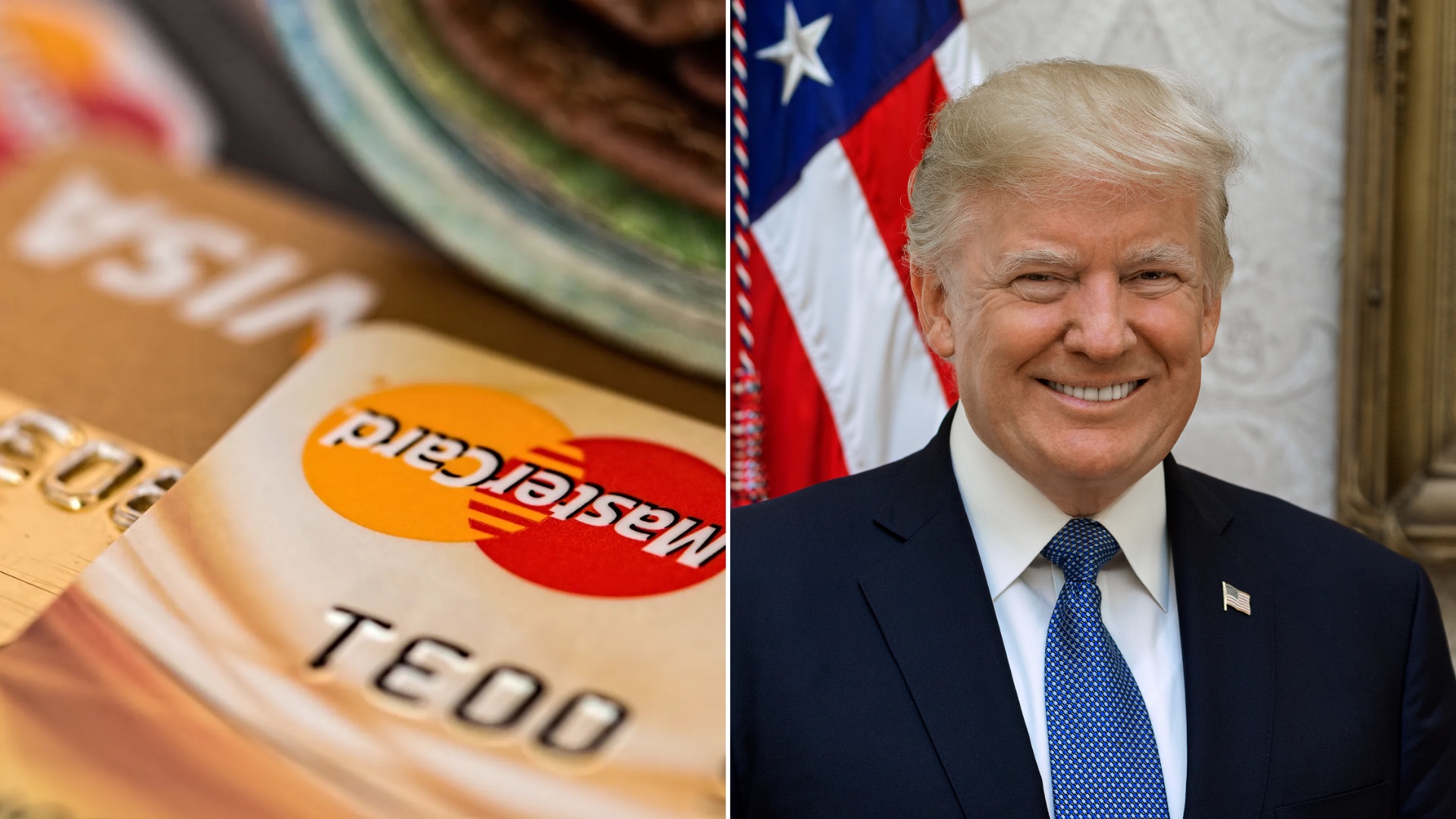 Visa and Mastercard stocks reach record highs after Trump buy