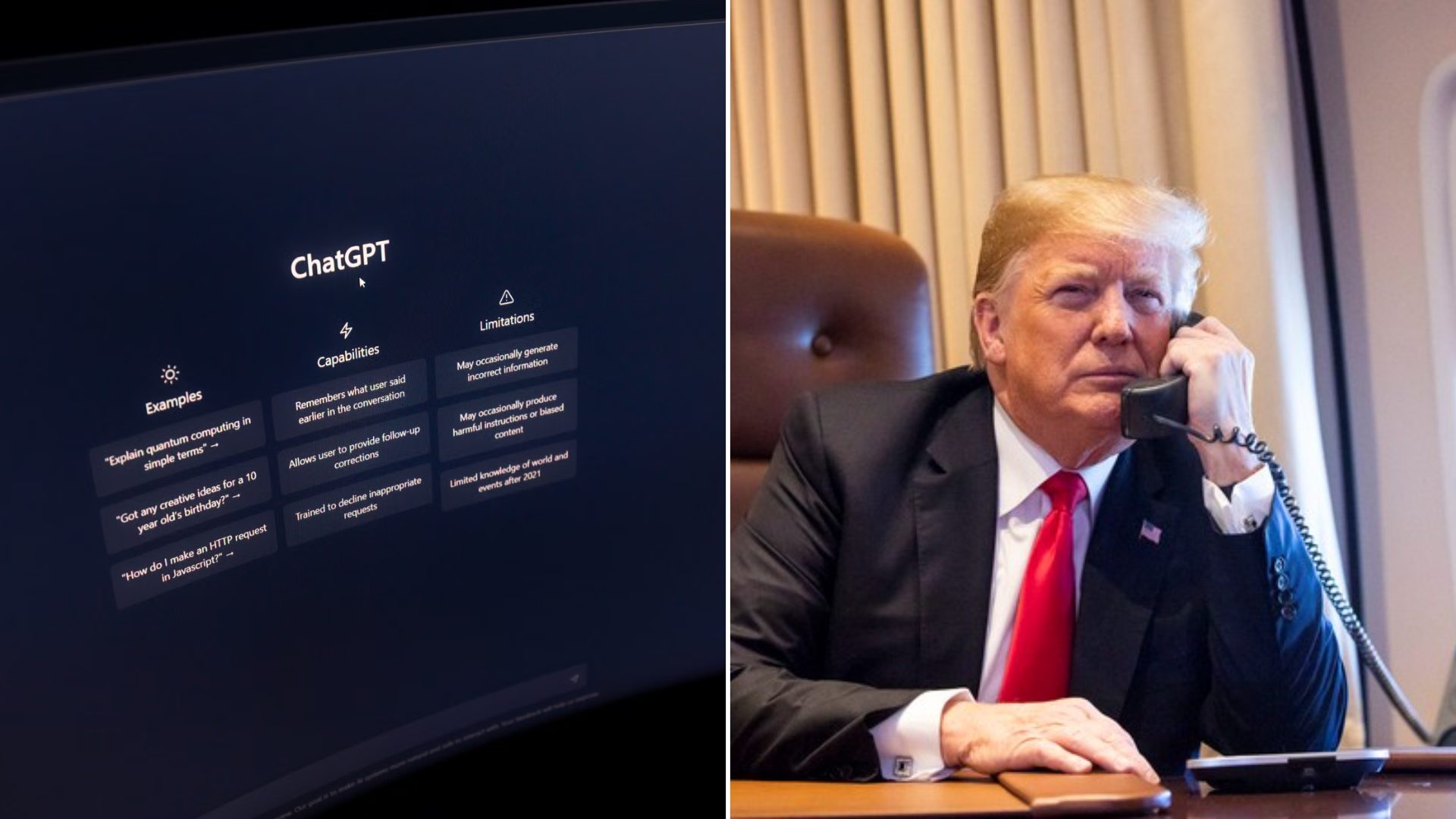 Trump calls the AI apocalypse a hoax