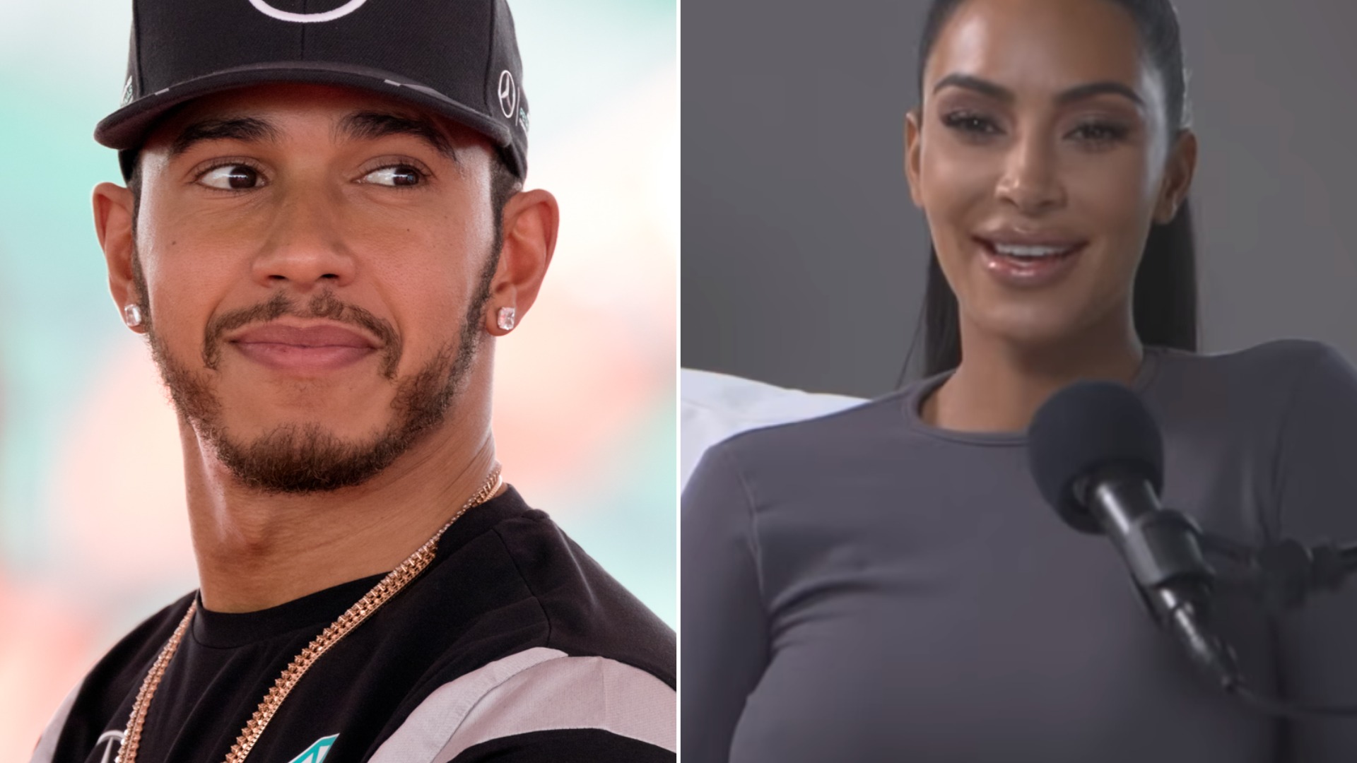 Lewis Hamilton holidays with Kim Kardashian and her 4 children