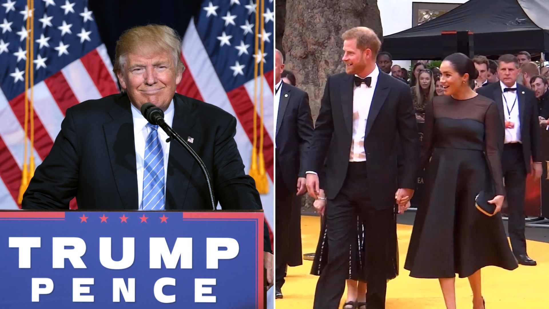 Donald Trump "happy" Harry and Meghan left US, calls them disrespectful