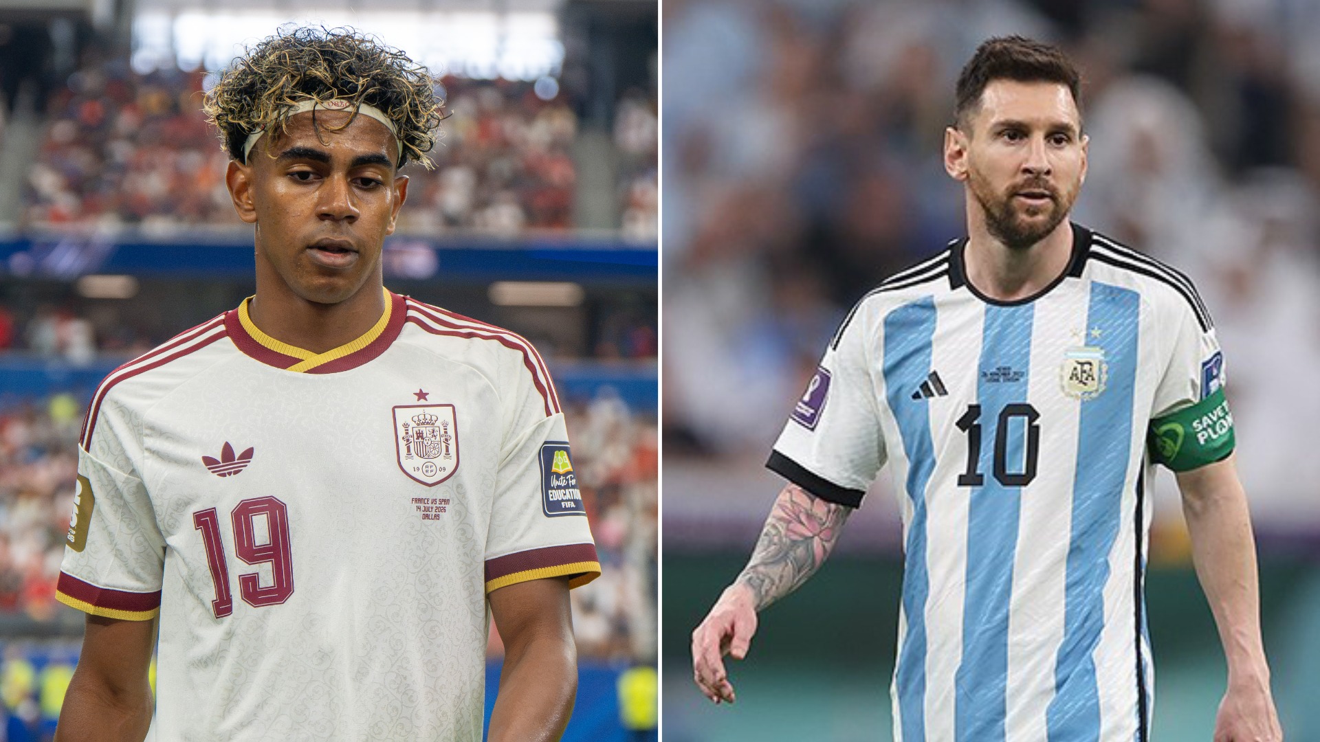 Lamine Yamal reveals Messi's words during their emotional hug