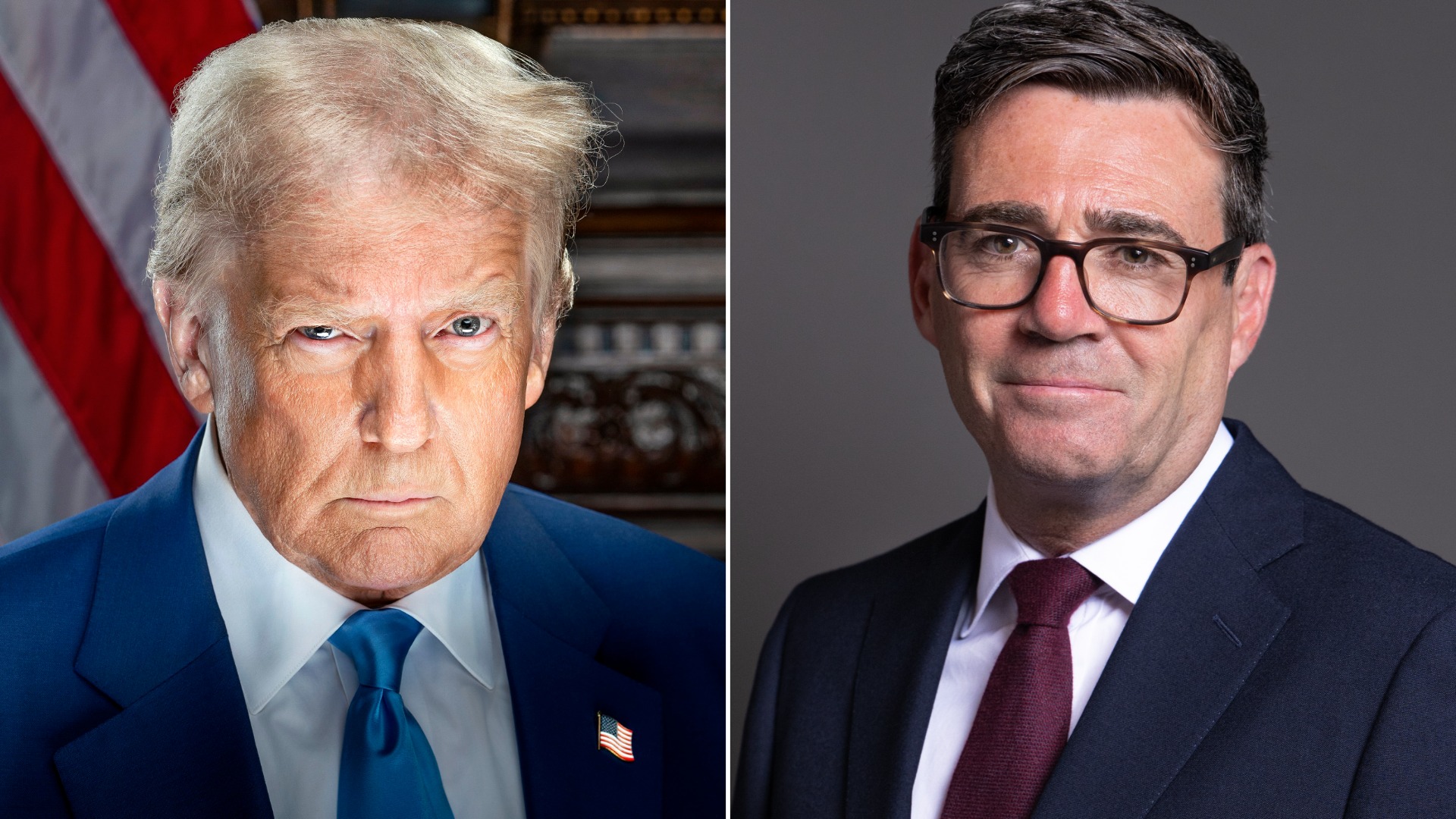Prime Minister Burnham says he would challenge Trump for Britain's interests
