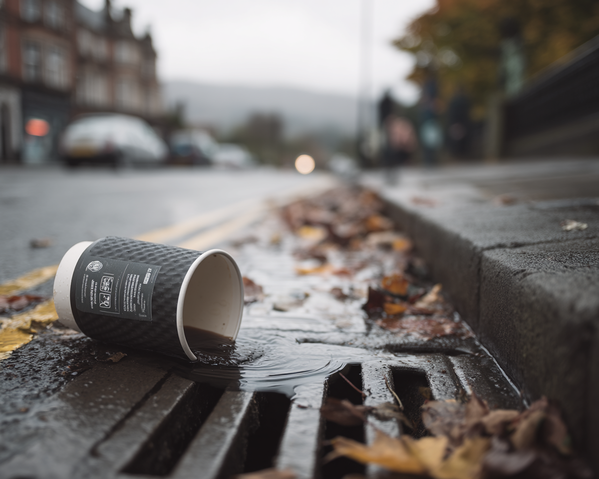 London Woman Fined £150 for Pouring Coffee Down Street Drain