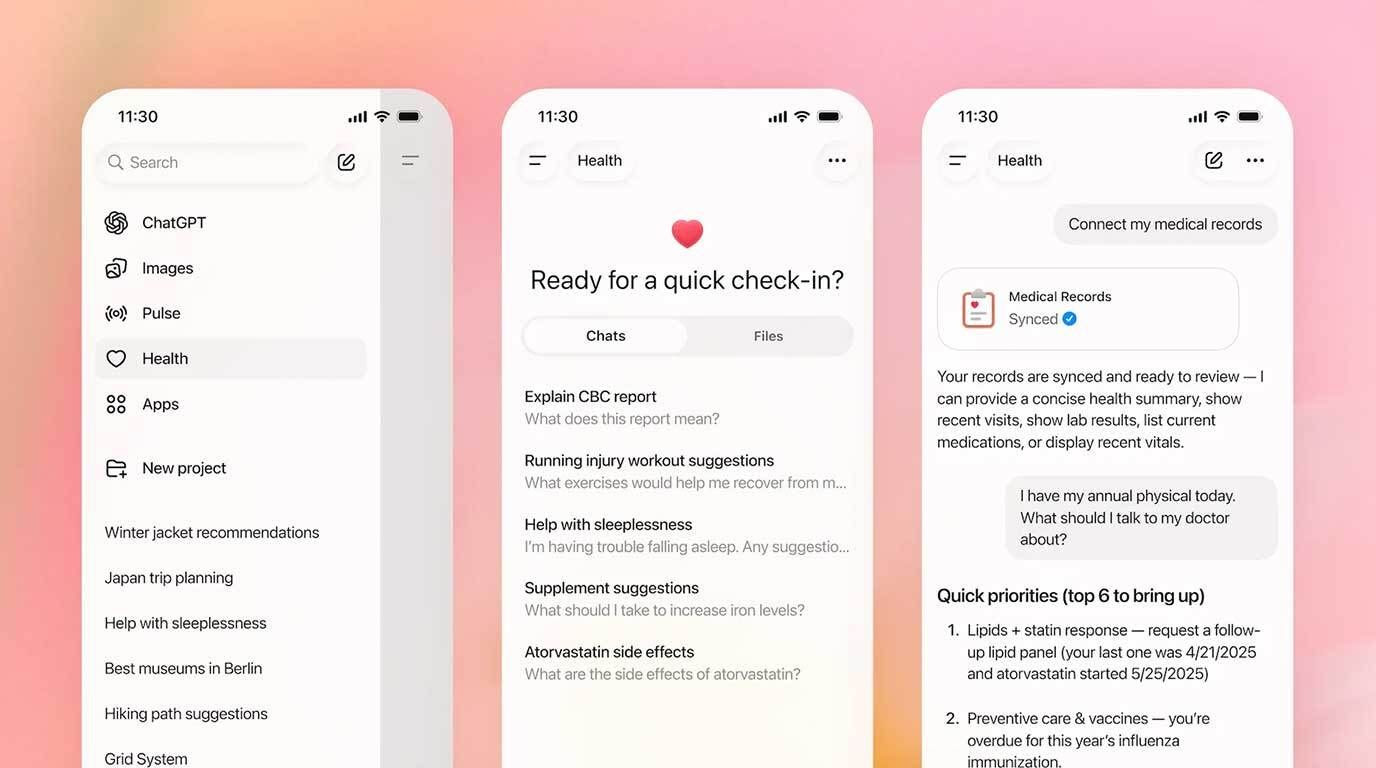 OpenAI launches ChatGPT Health for medical advice