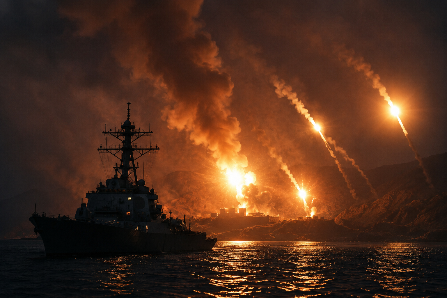 US strikes Iran after four drones; Tehran claims missile strikes