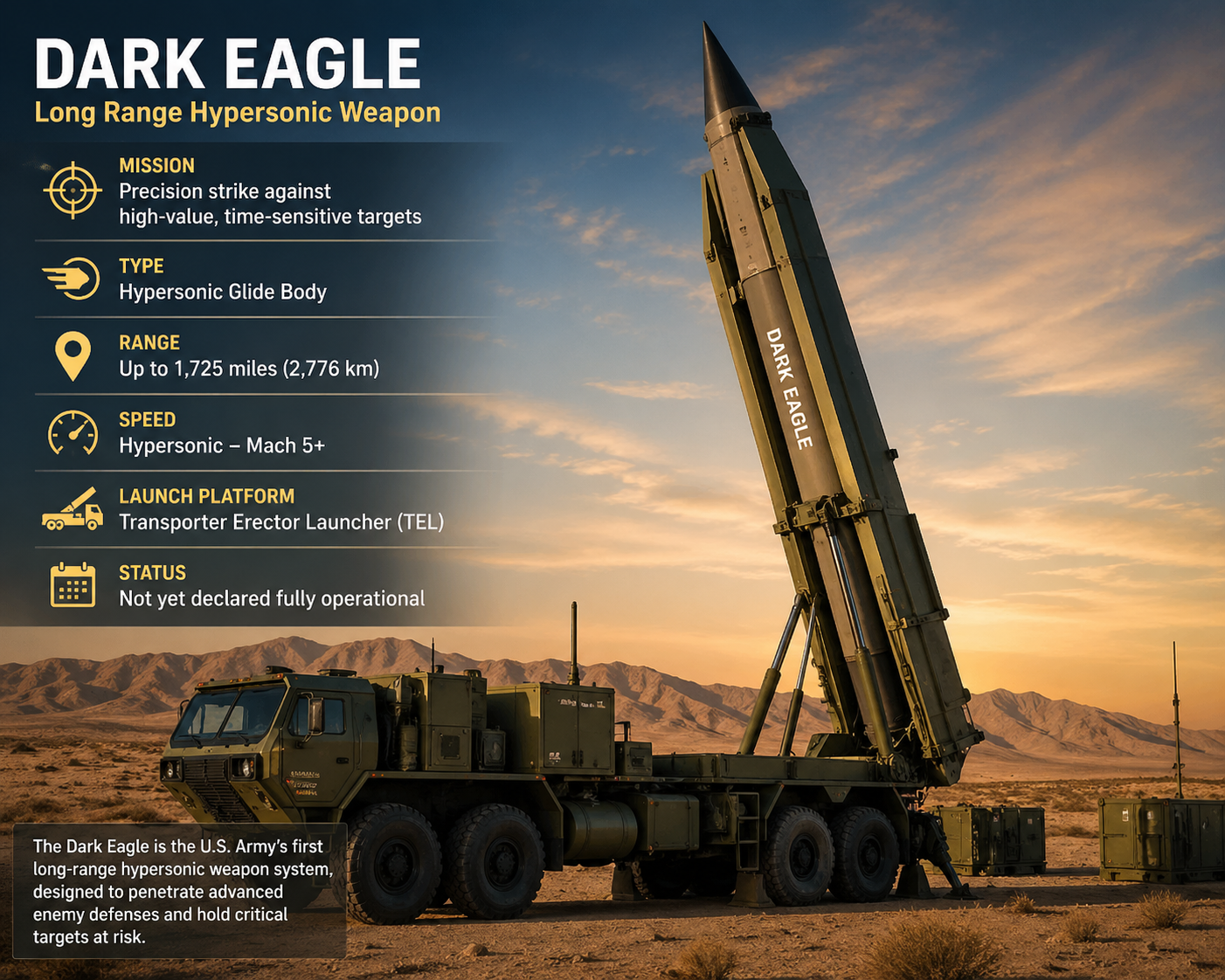 US seeks new hypersonic missile for Iran, citing range gap