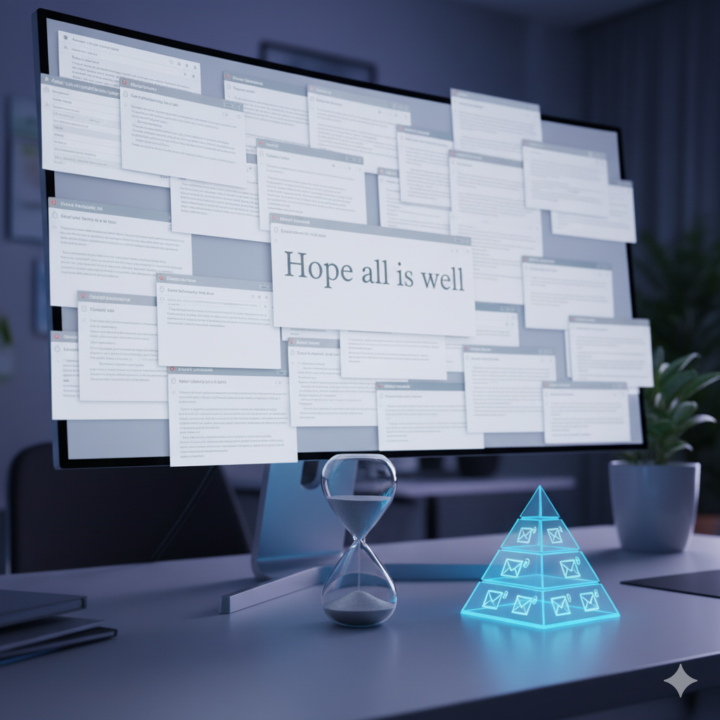 The Email Avalanche: Why ‘Hope You’re Well’ Has Lost All Meaning