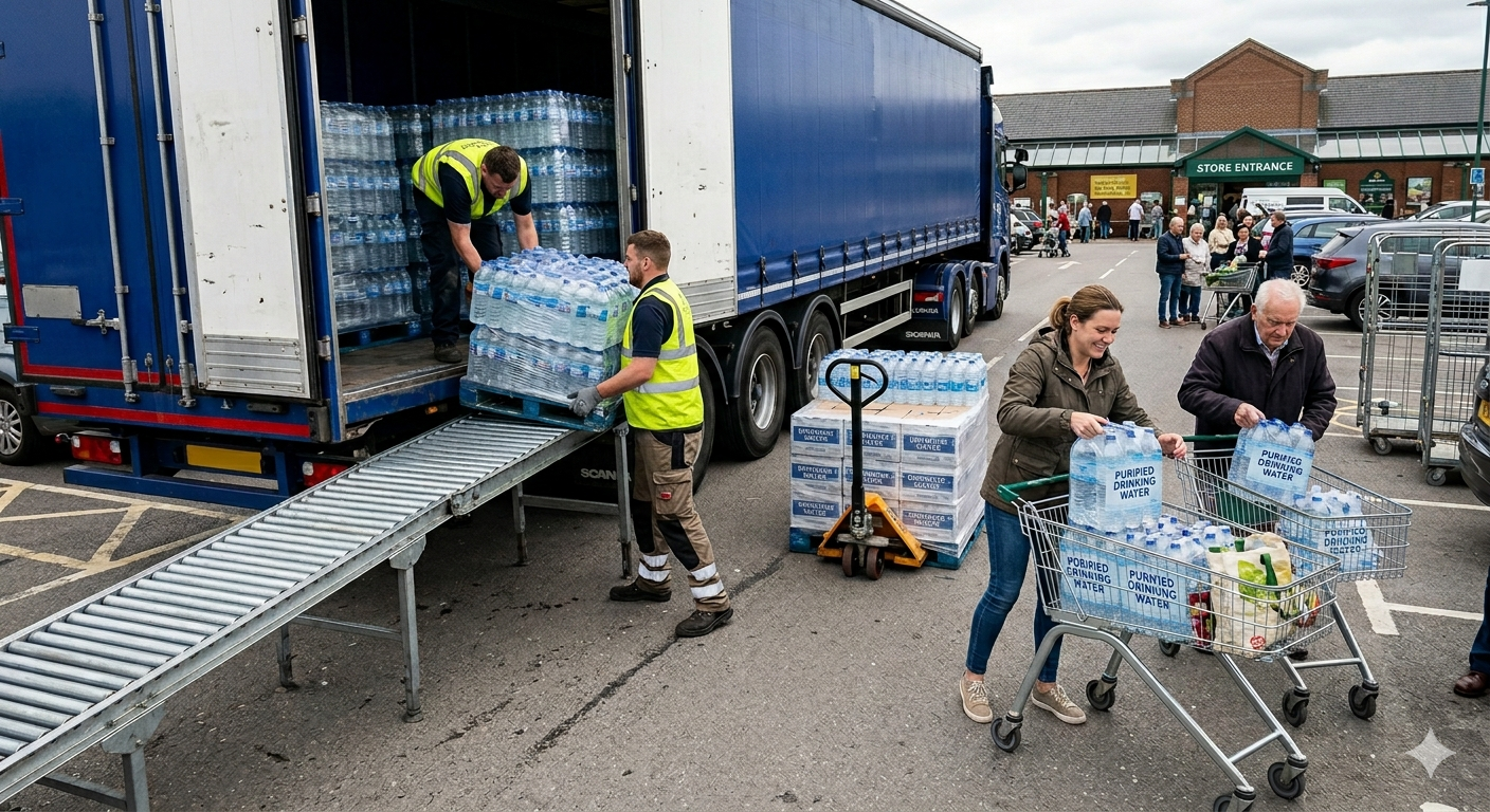 England: Heatwave leaves 20,000 without water in southeast