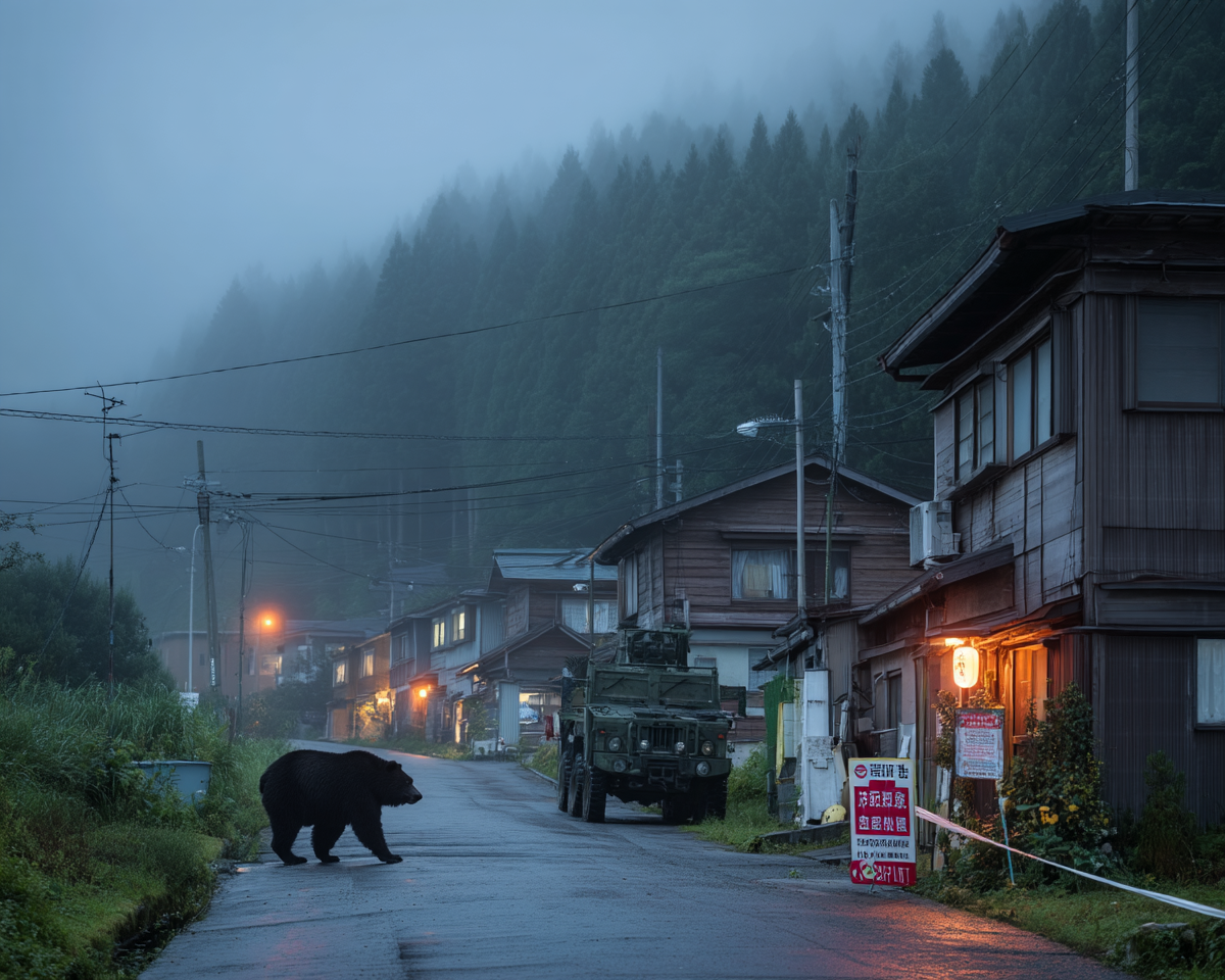 Japan Deploys Army After Surge in Deadly Bear Attacks in Northern Regions