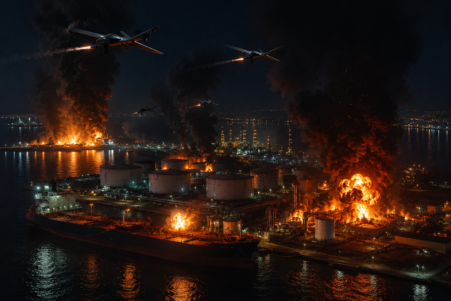 Ukraine forces strike 23 Russian oil targets.