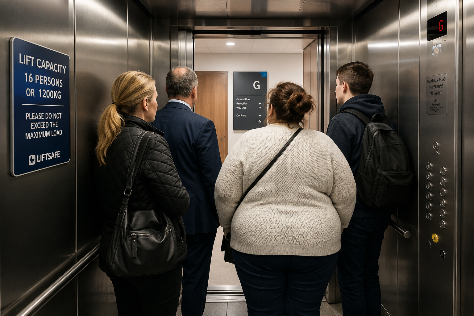 UK Lifts' Weight Limits Fail to Keep Up With Obesity Rise