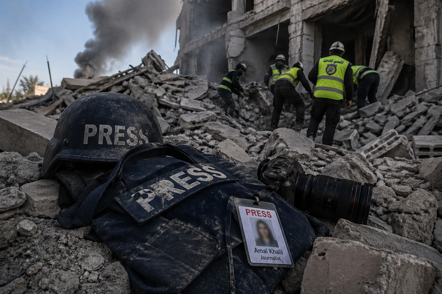 Lebanese Reporter Dies After Israeli Air Strike