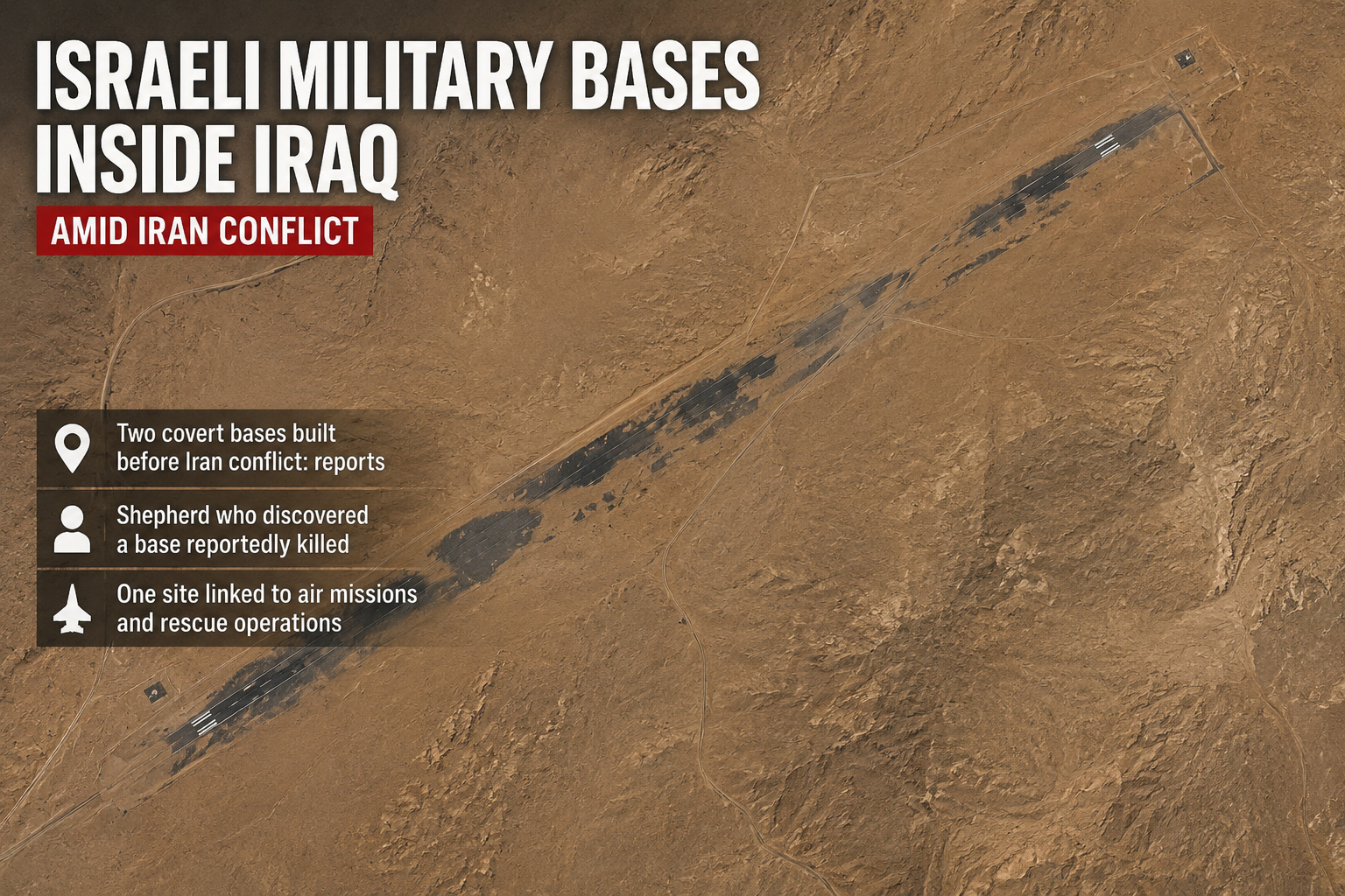 Hidden Israeli base in Iraq: A shepherd's fatal discovery