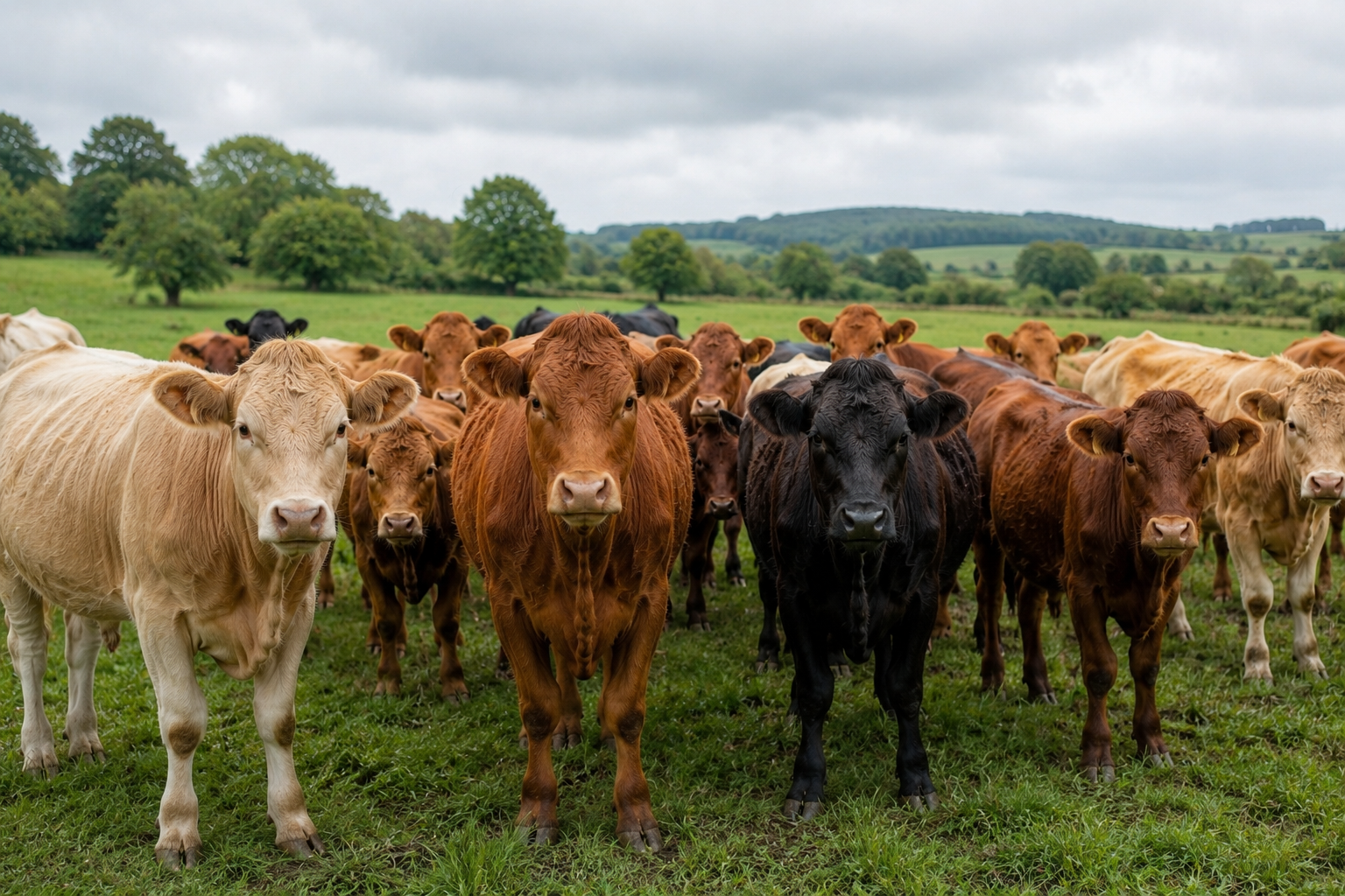Cows Block Rail Line, Trains Face Long Delays