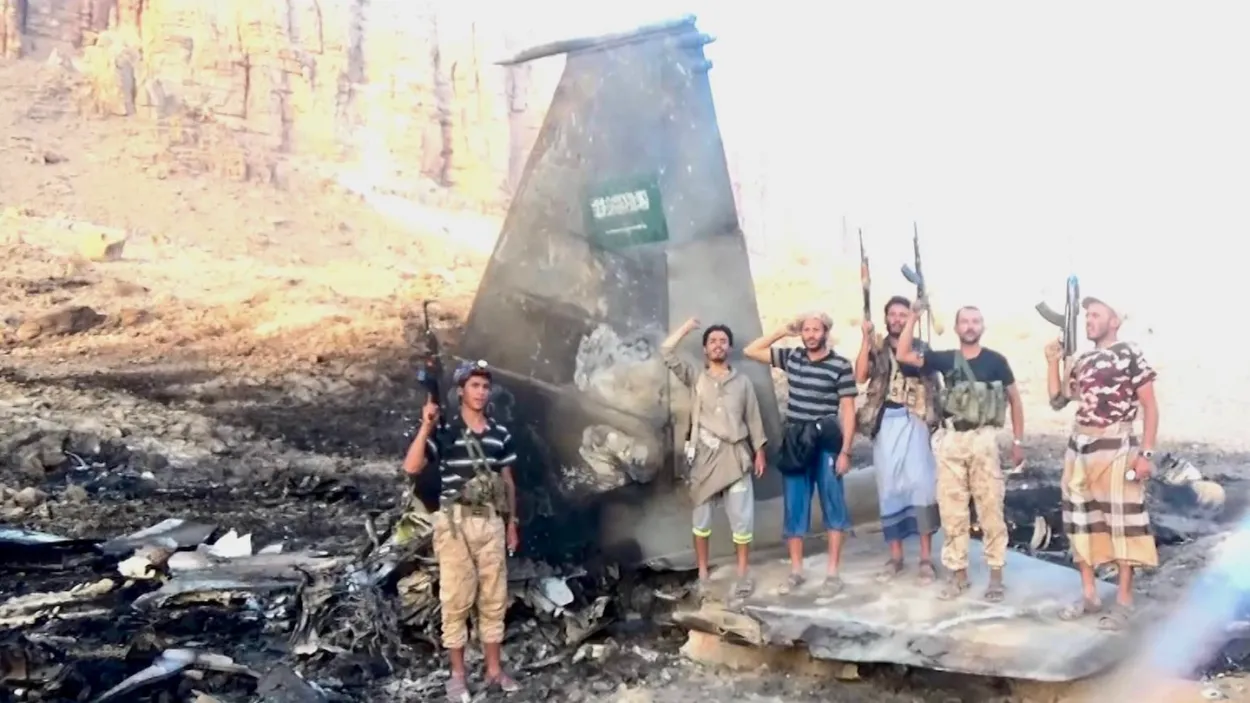 Houthis claim downing Saudi F-15 jet over Yemen with missile