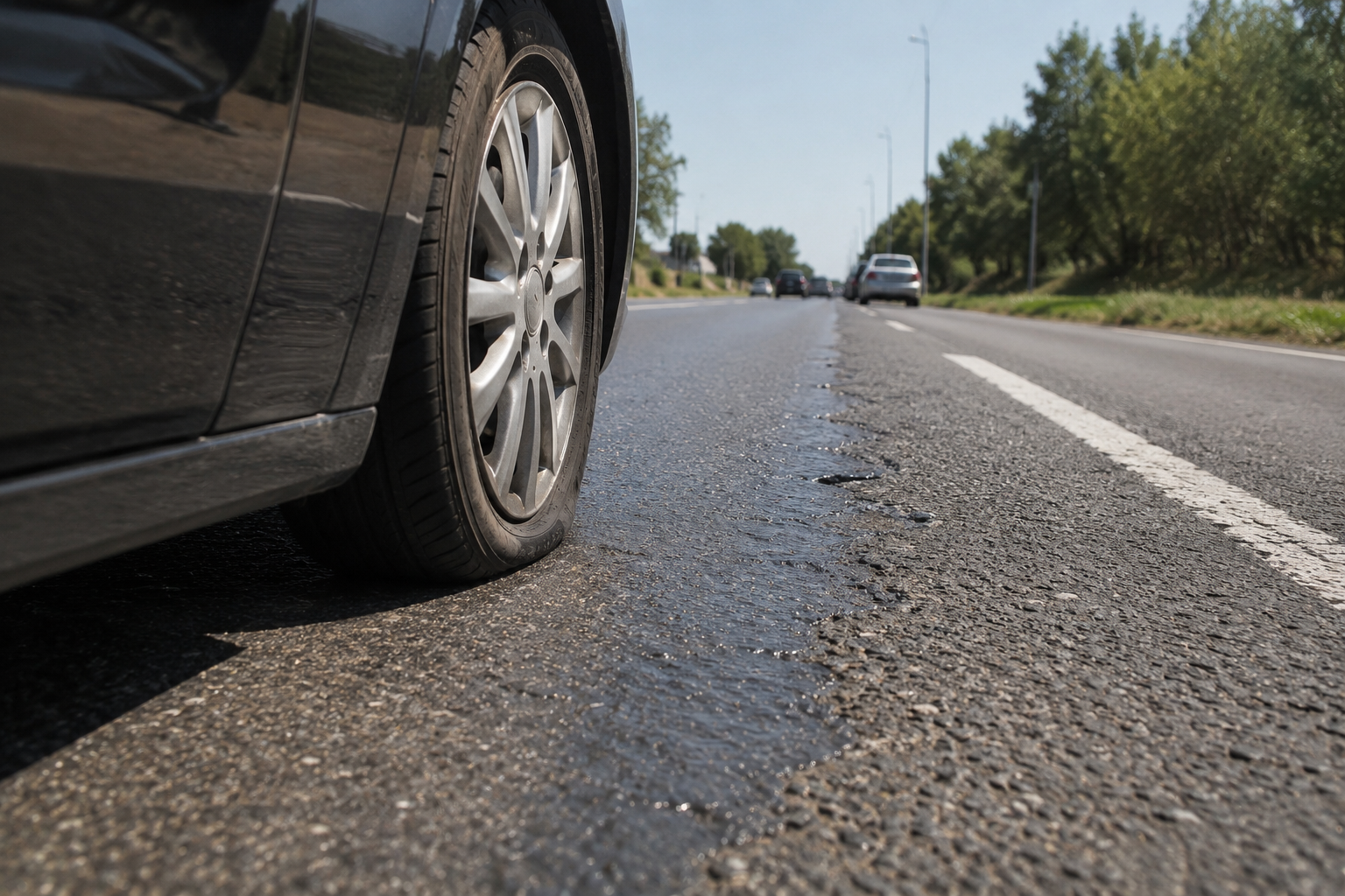 Melting roads push AA breakdowns to 34,000 in 4 days