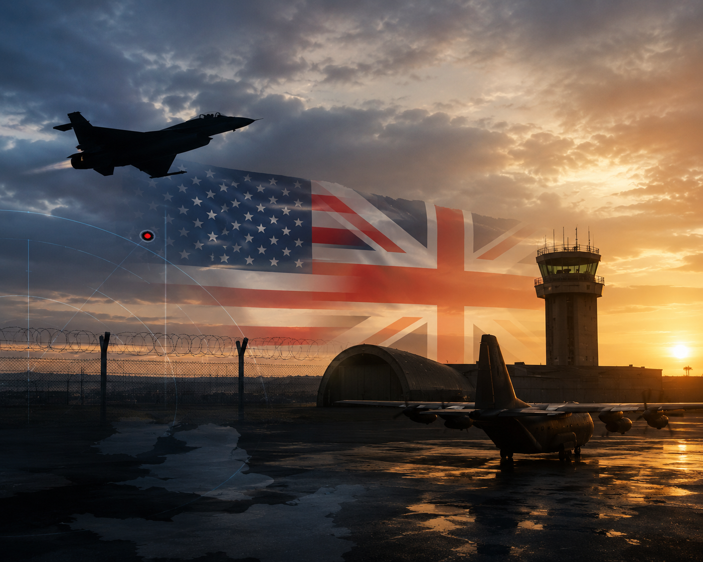 US to spend $4B on UK airbases; nuclear storage questioned
