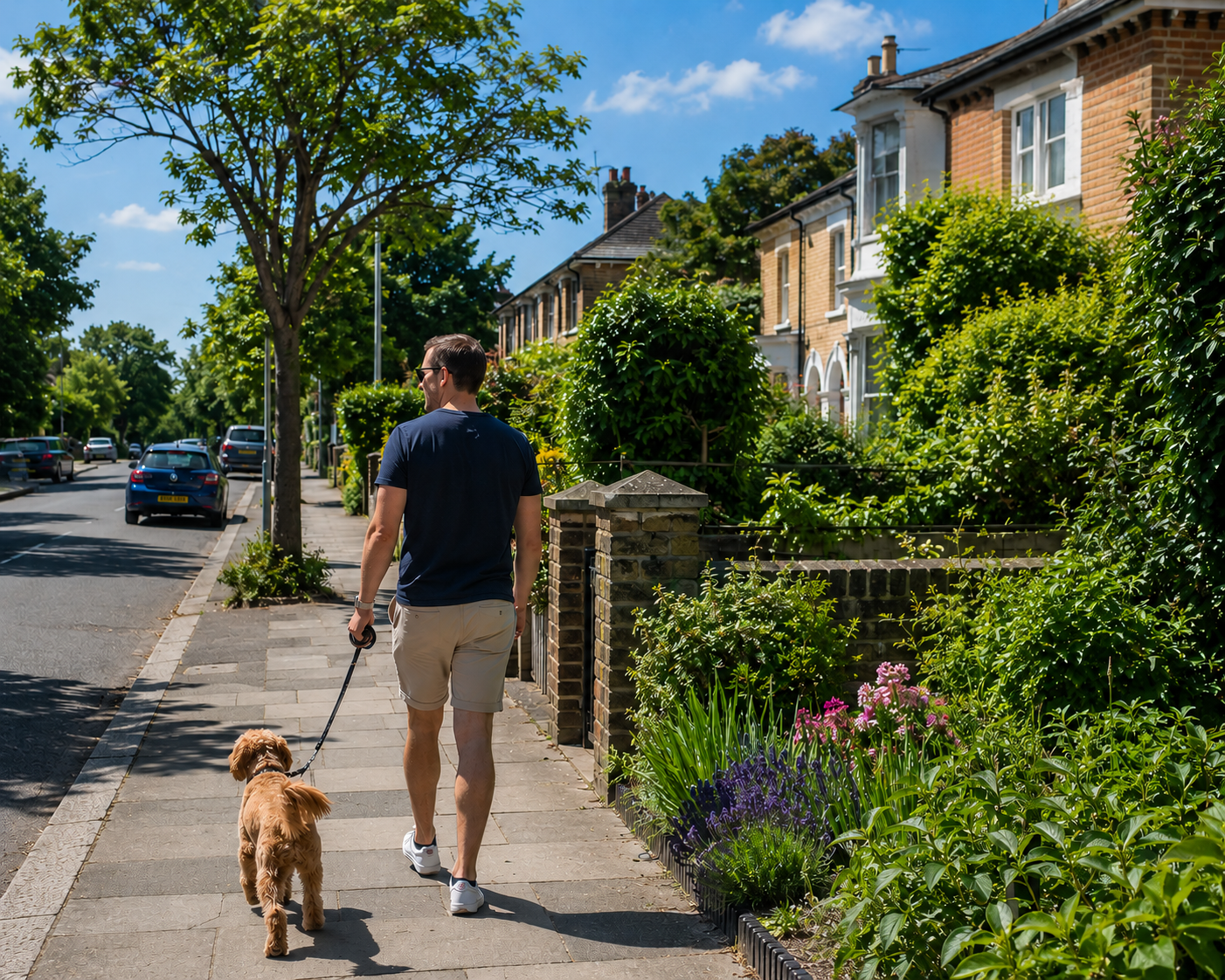 UK heatwave: walk dogs early, avoid hot pavements