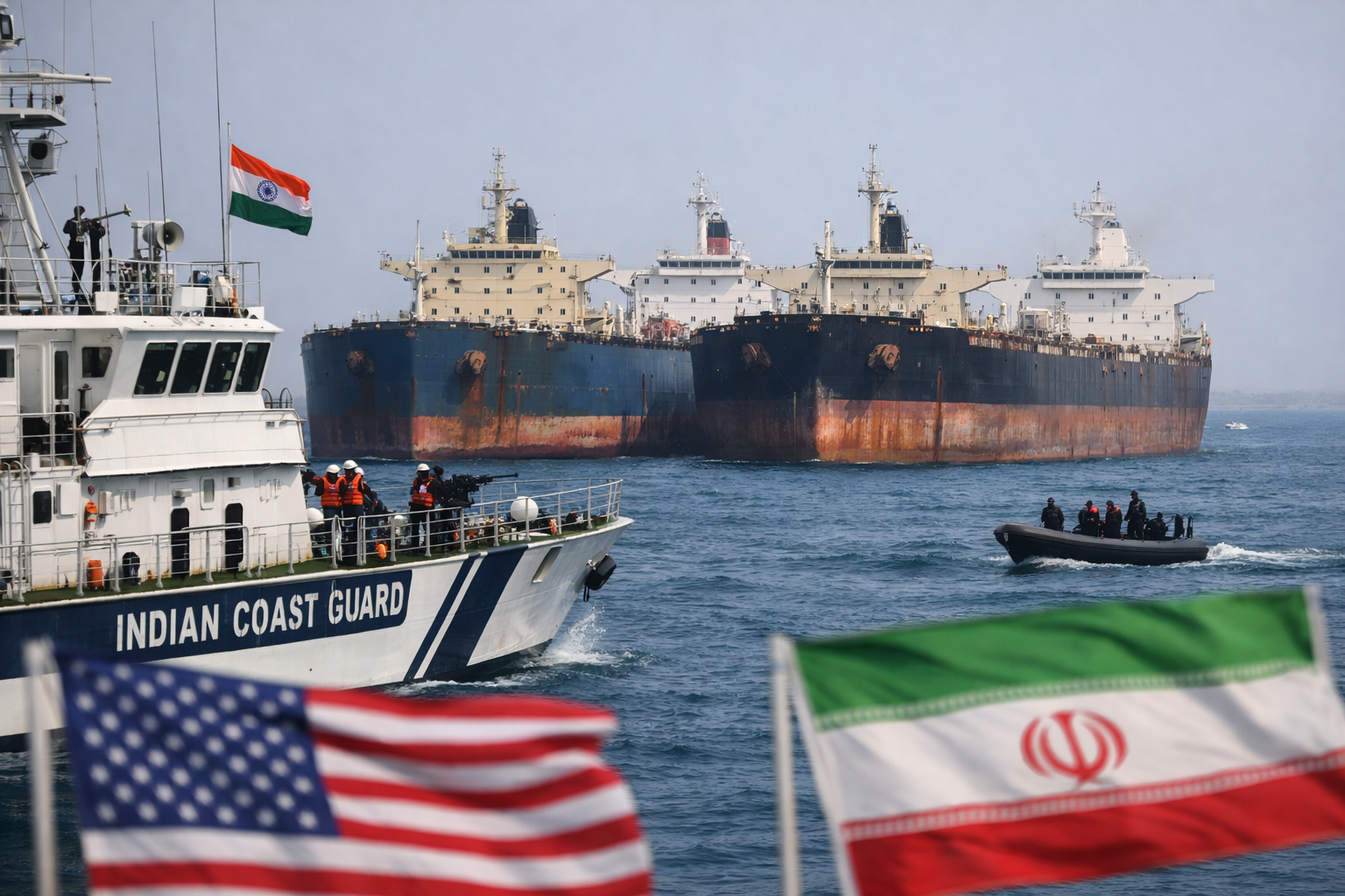 India intercepts three U.S. sanctioned tankers linked to Iran