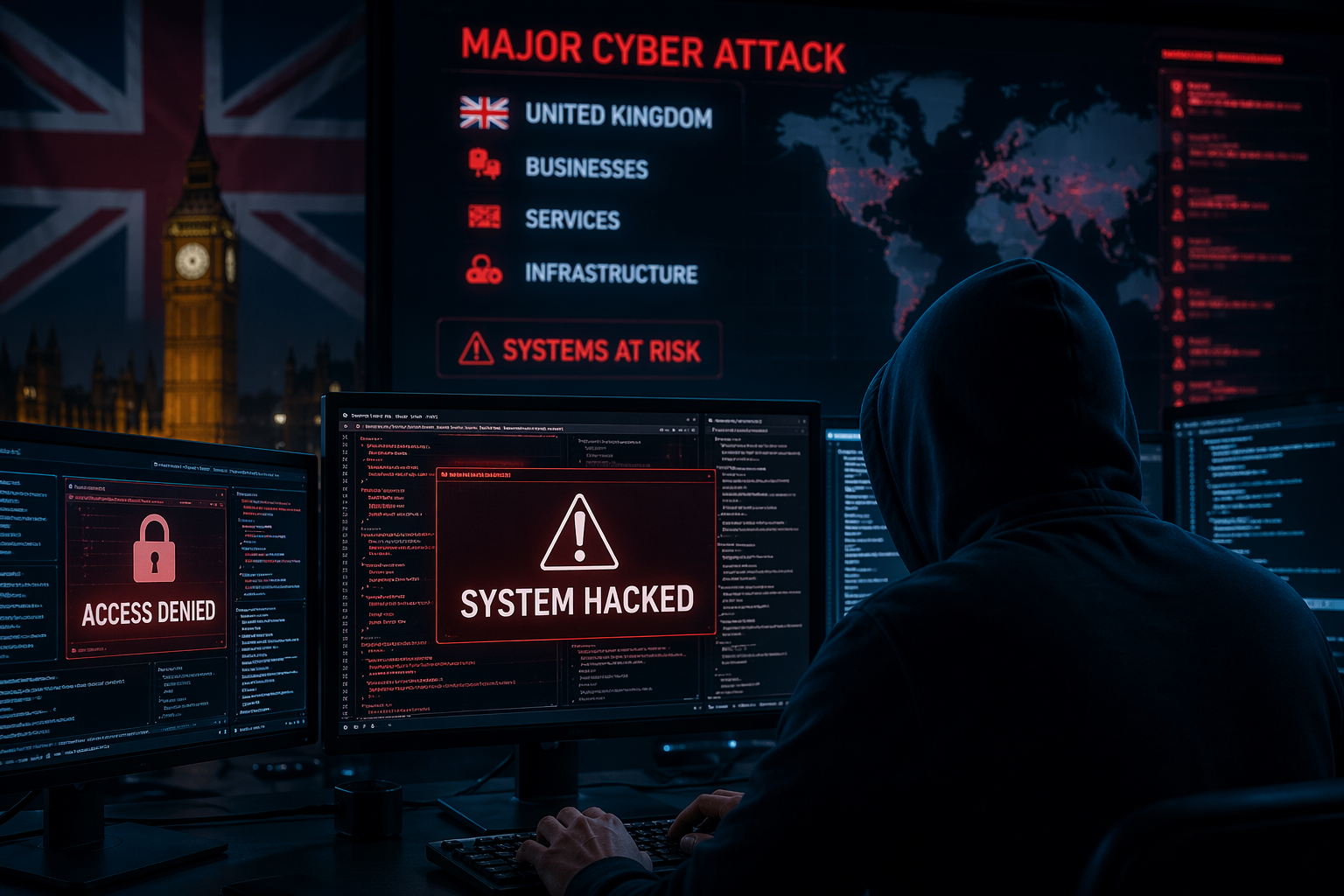 UK warned over large hack attacks