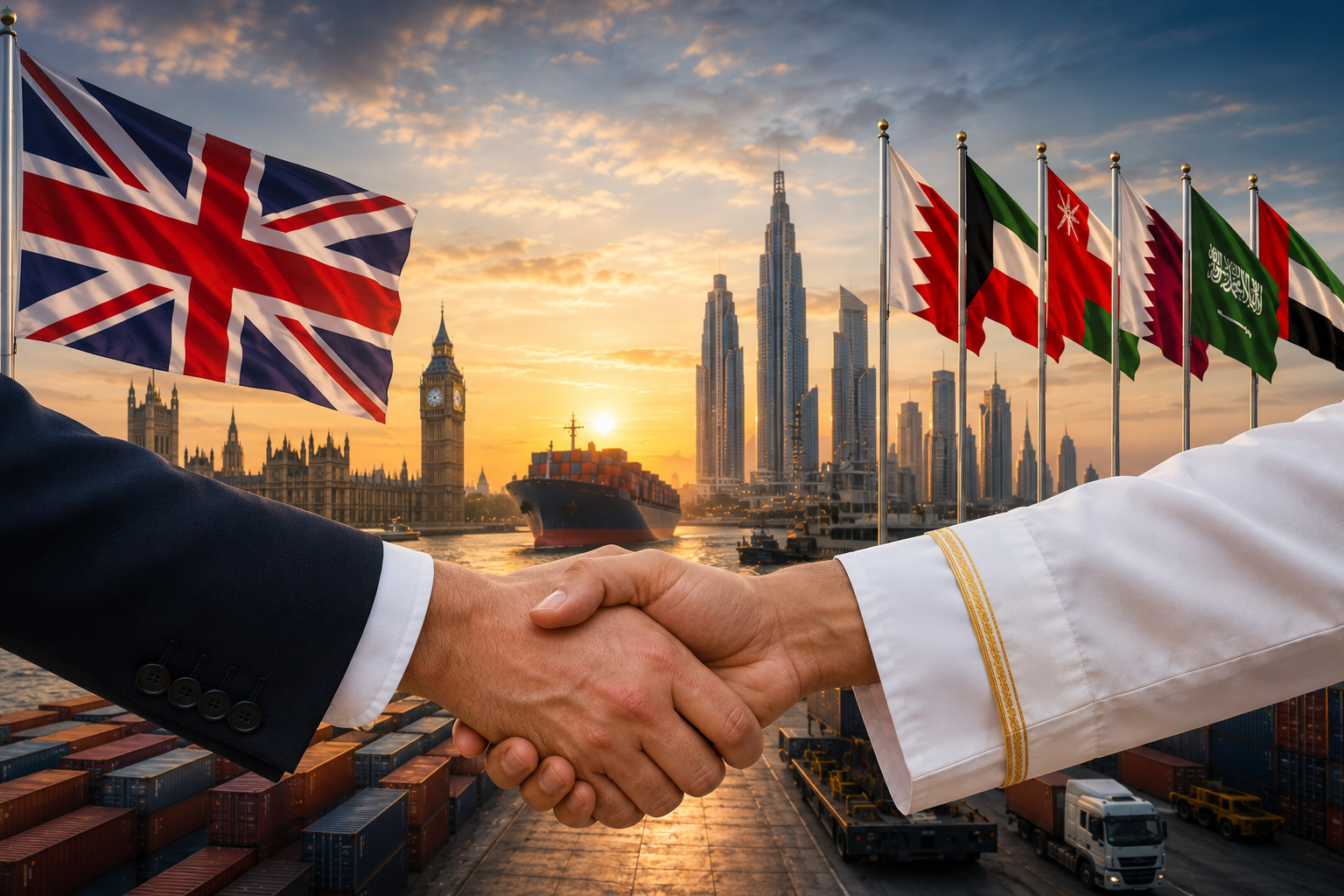 Britain Signs £3.7bn Gulf Trade Agreement