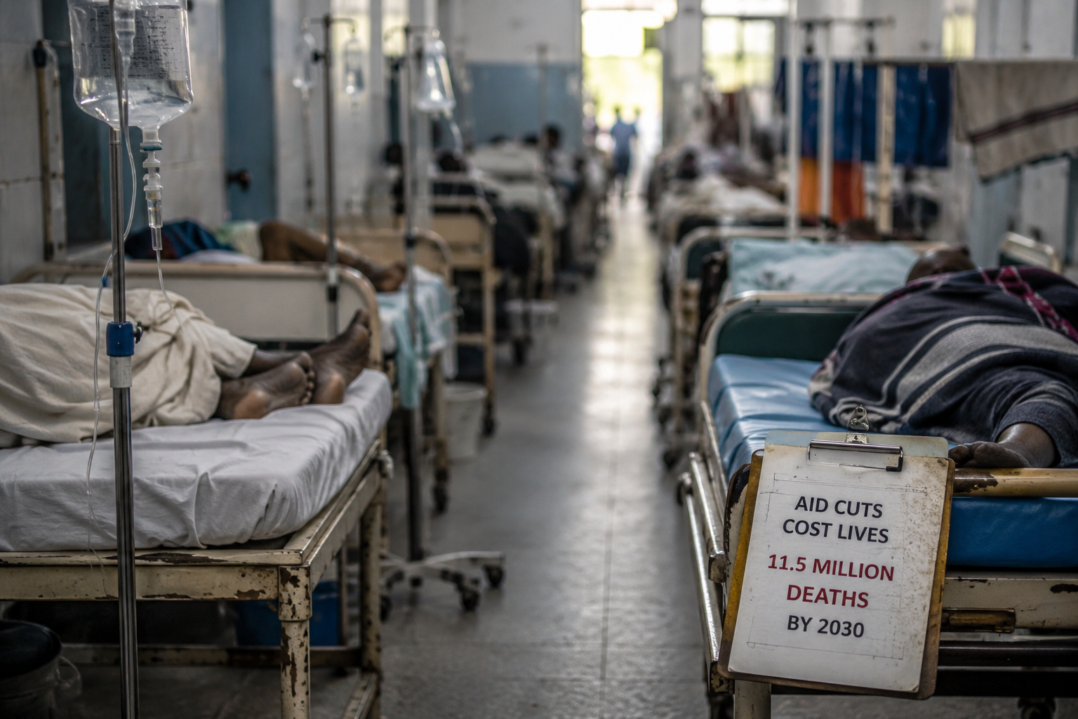 Europe's aid cuts could cause 11.5 million deaths
