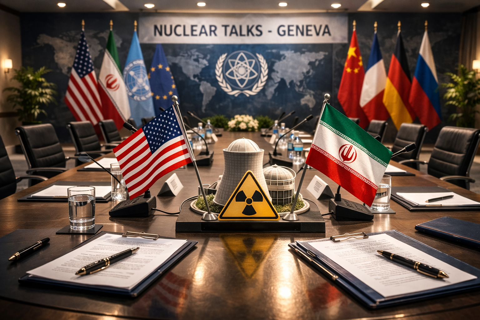 US and Iran enter tense Geneva nuclear talks under shadow of potential conflict