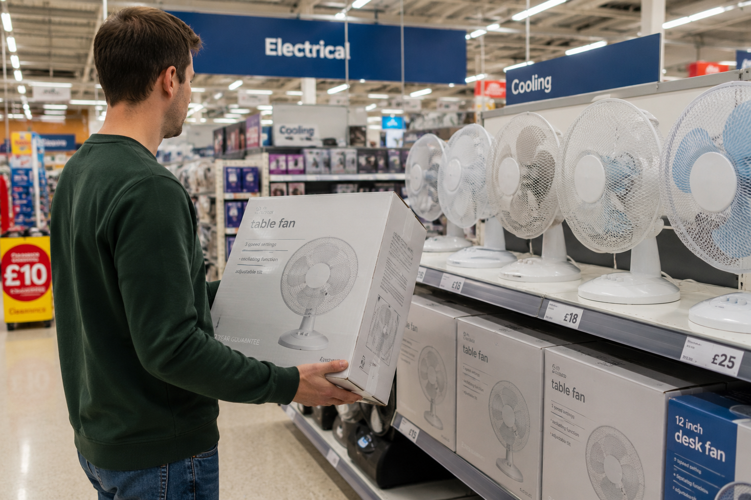 Britain's 35C May Heat: Ice Sales Triple, Fans At 3/Minute